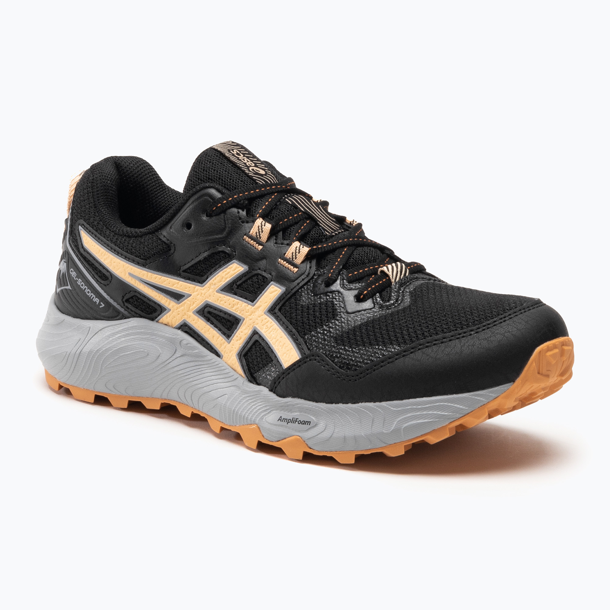 Buty do biegania damskie ASICS Gel-Sonoma 7 black/apricot crush | WYSYŁKA W 24H | 30 DNI NA ZWROT
