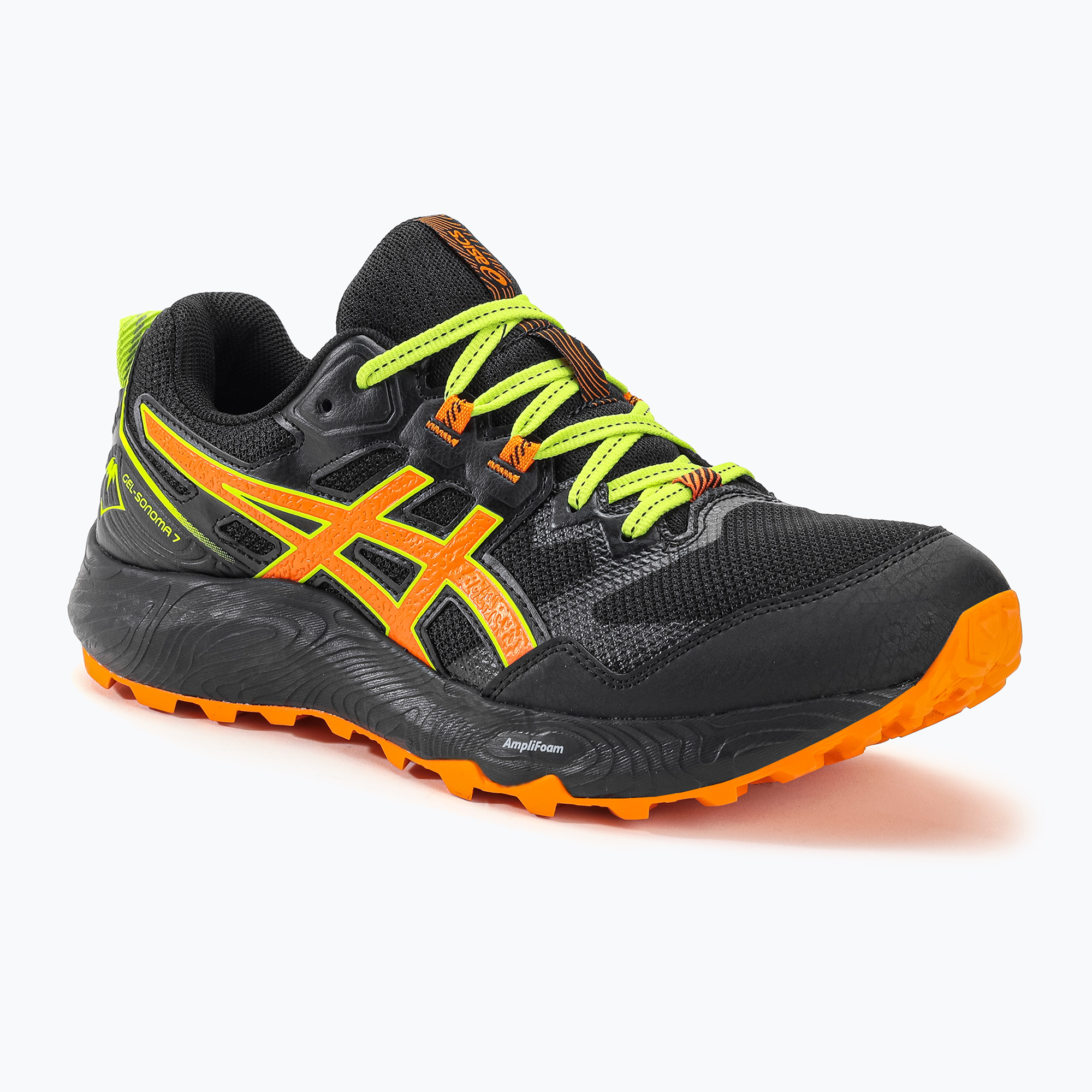 Buty do biegania męskie ASICS Gel-Sonoma 7 black/bright orange | WYSYŁKA W 24H | 30 DNI NA ZWROT