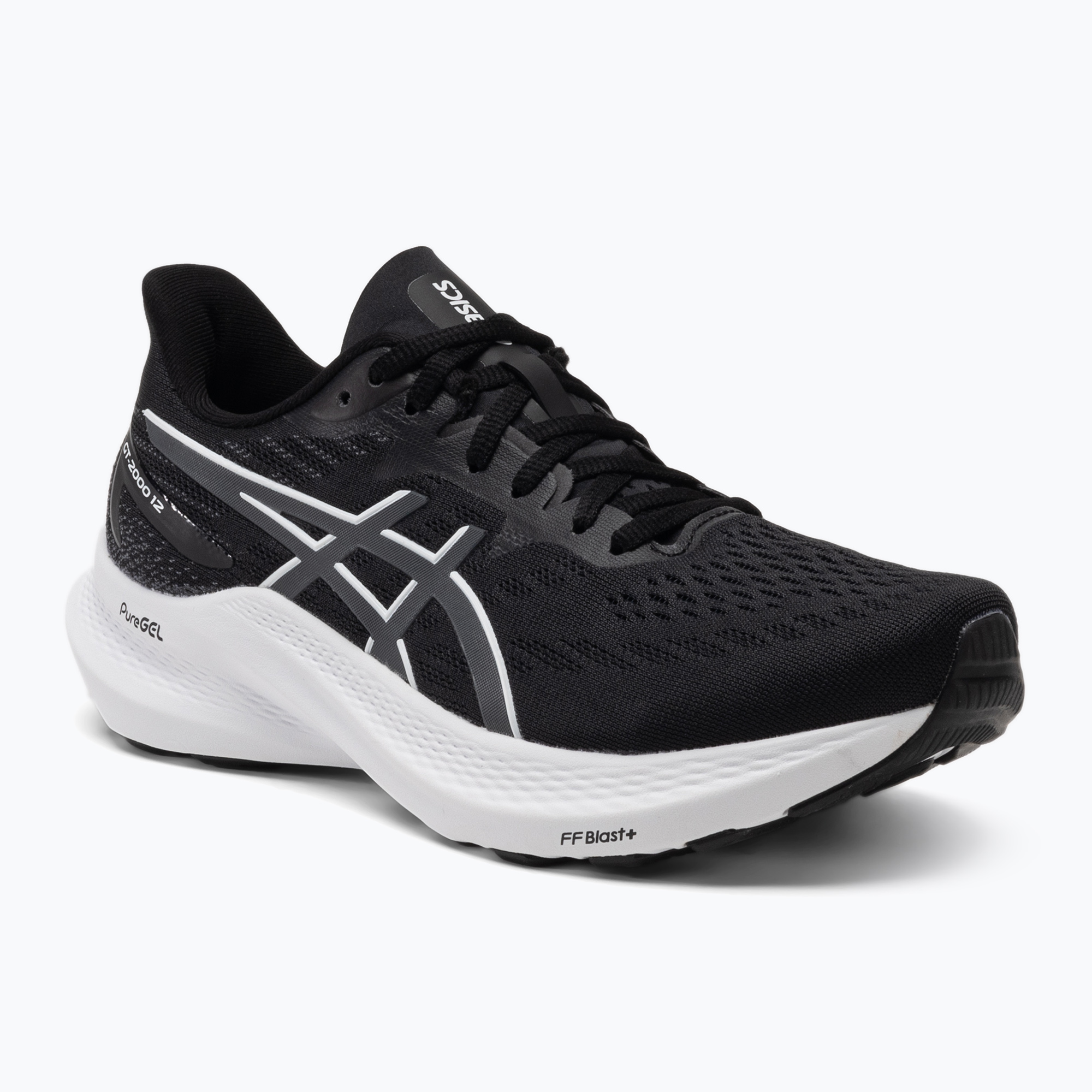 Buty do biegania damskie ASICS GT-2000 12 black/carrier grey | WYSYŁKA W 24H | 30 DNI NA ZWROT