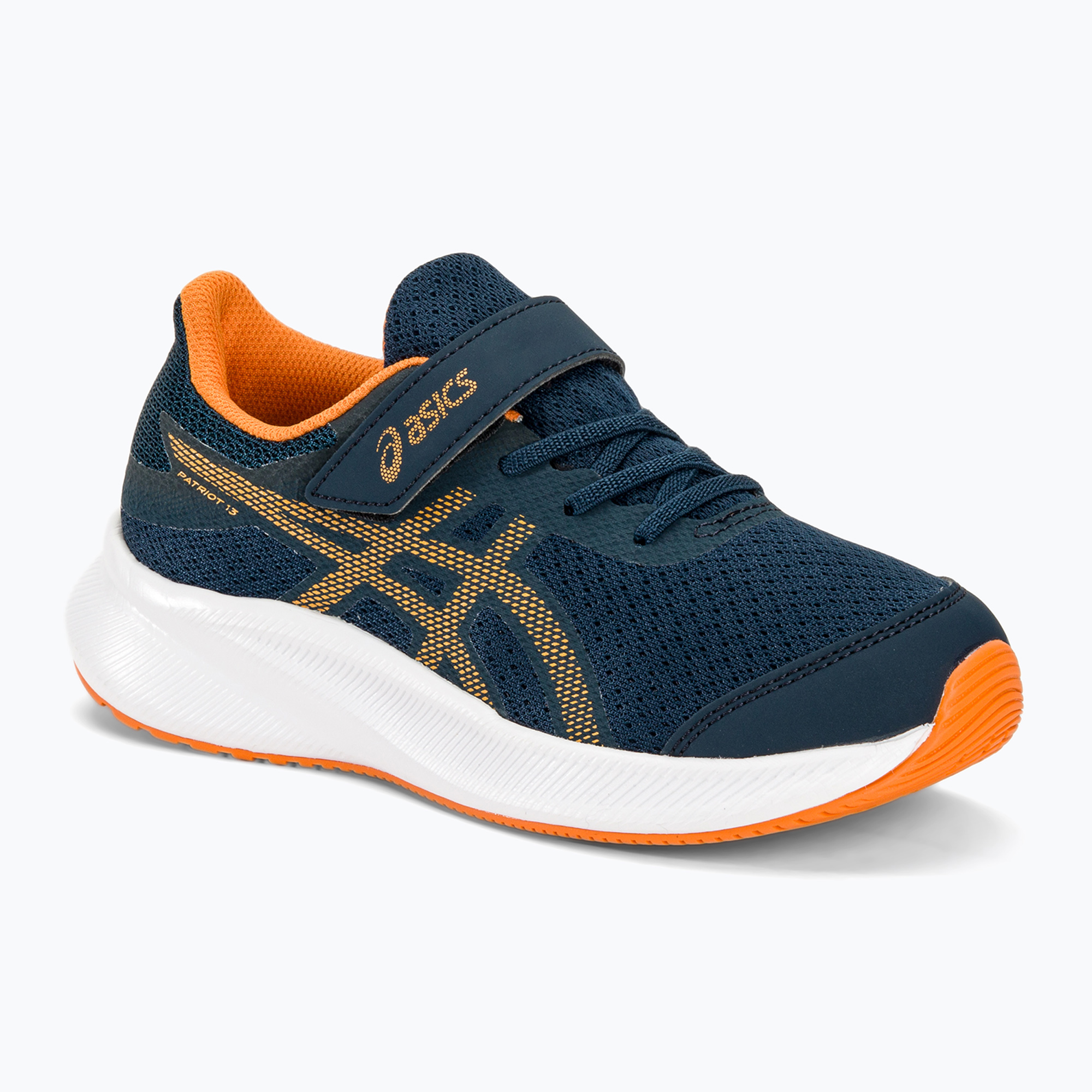 Buty do biegania dziecięce ASICS Patriot 13 PS french blue/bright orange | WYSYŁKA W 24H | 30 DNI NA ZWROT