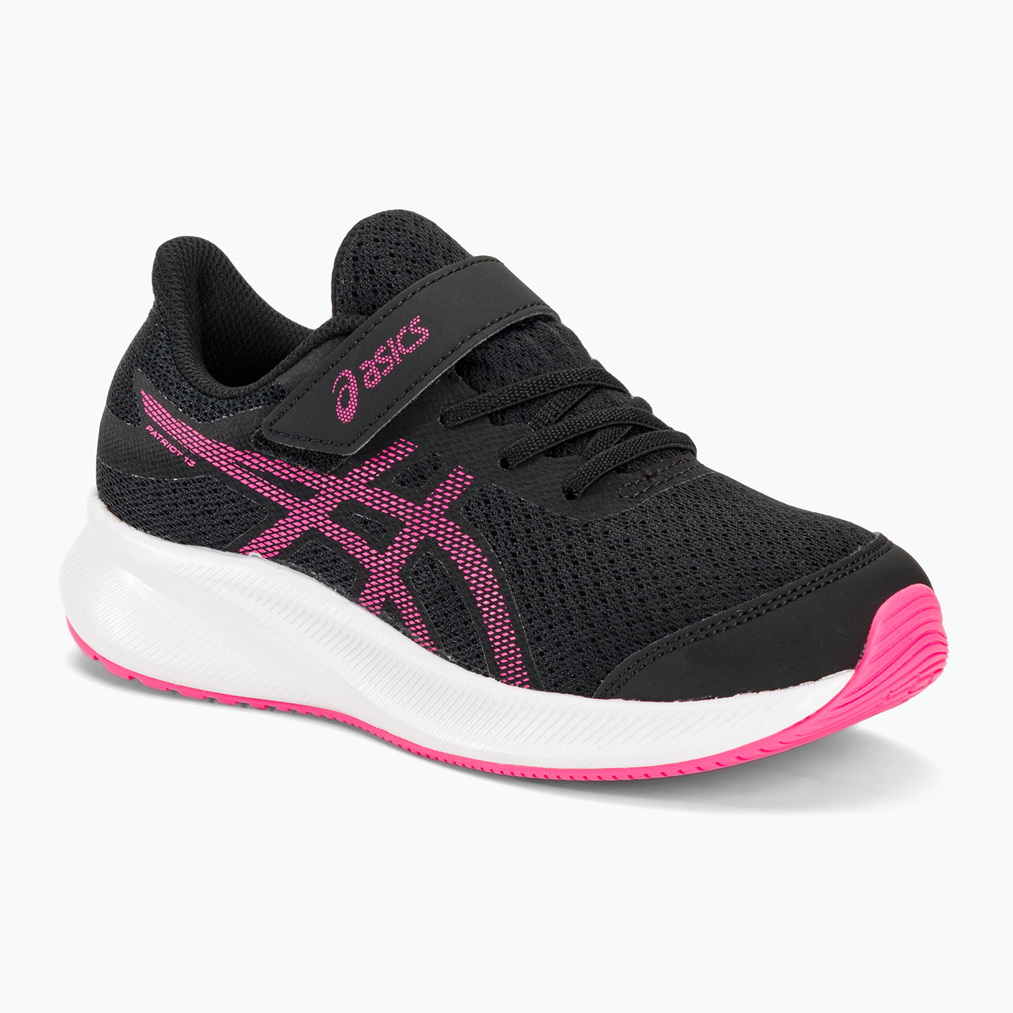 Buty do biegania dziecięce ASICS Patriot 13 PS black/hot pink | WYSYŁKA W 24H | 30 DNI NA ZWROT