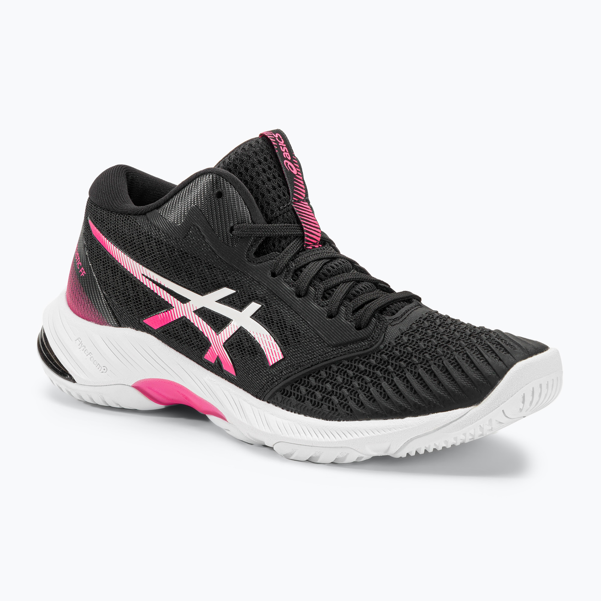 Buty damskie ASICS Netburner Ballistic FF MT 3 black/hot pink | WYSYŁKA W 24H | 30 DNI NA ZWROT