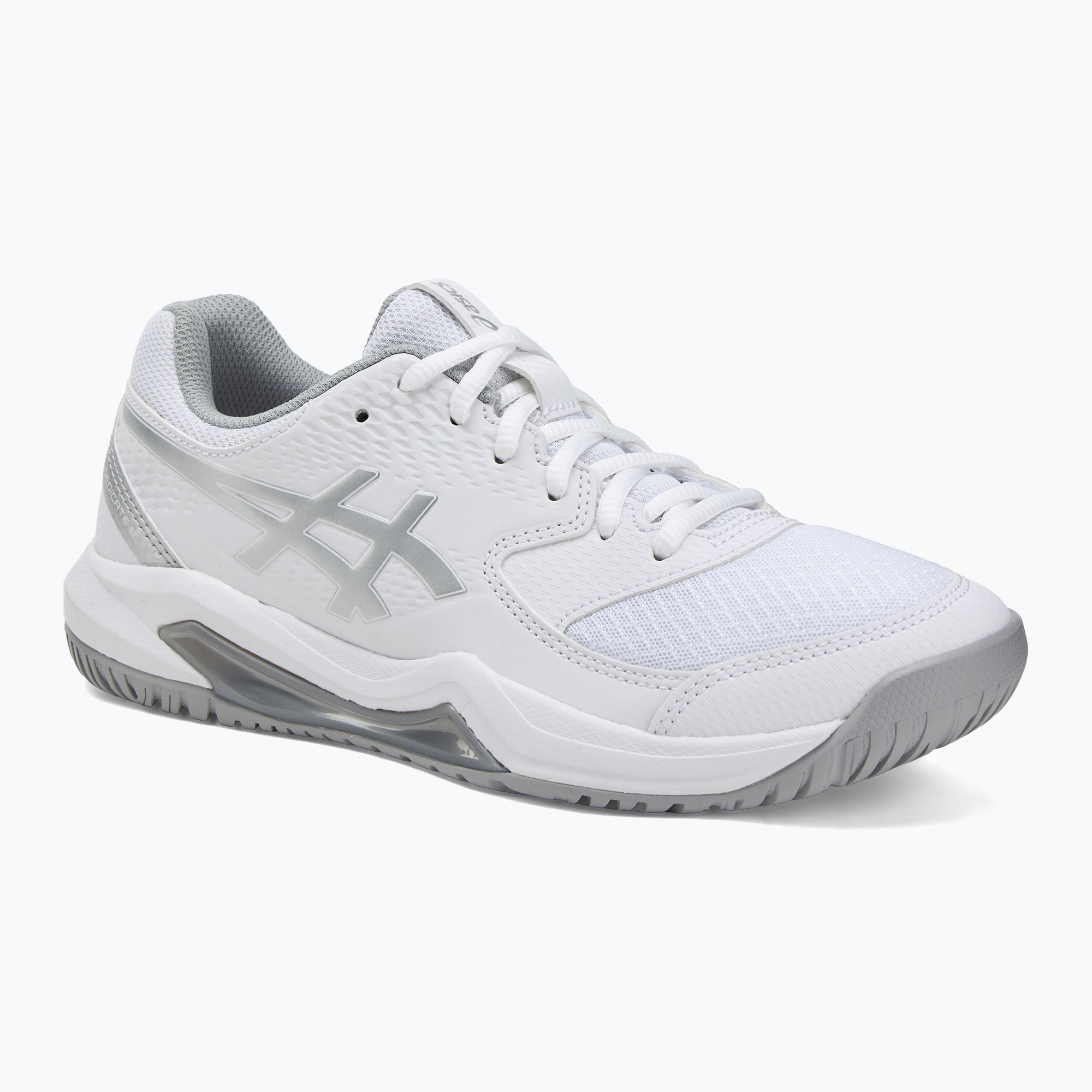 Buty do tenisa damskie ASICS Gel-Dedicate 8 W white/pure silver 