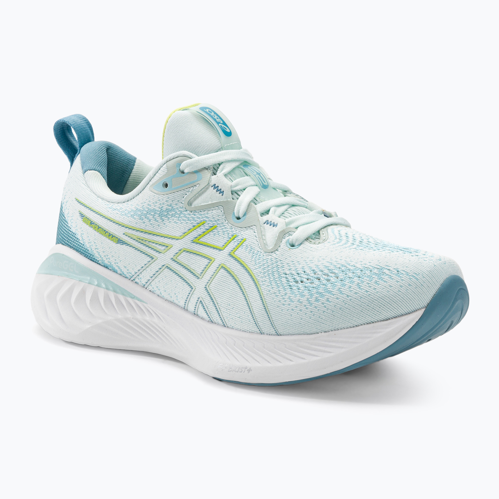 Buty do biegania damskie ASICS Gel-Cumulus 25 soothing sea/glow yellow | WYSYŁKA W 24H | 30 DNI NA ZWROT