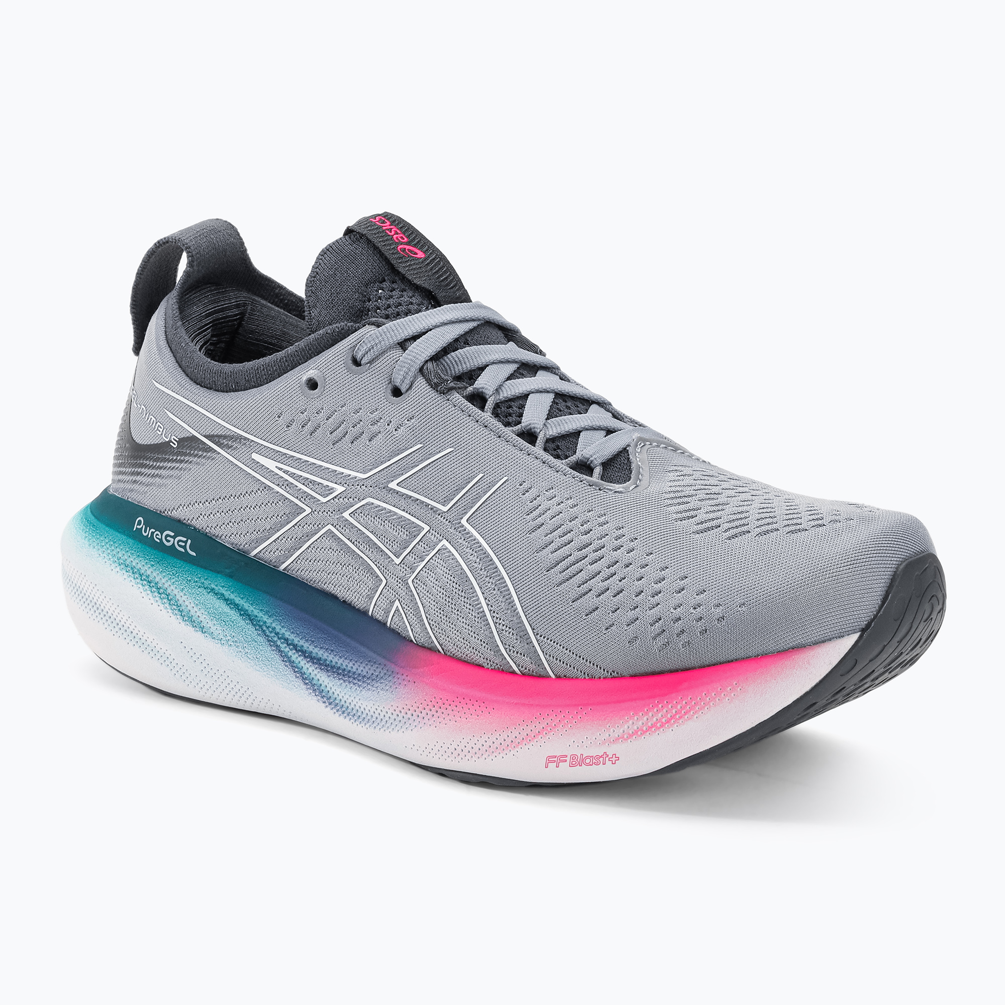 Buty do biegania damskie ASICS Gel-Nimbus 25 sheet rock/white | WYSYŁKA W 24H | 30 DNI NA ZWROT