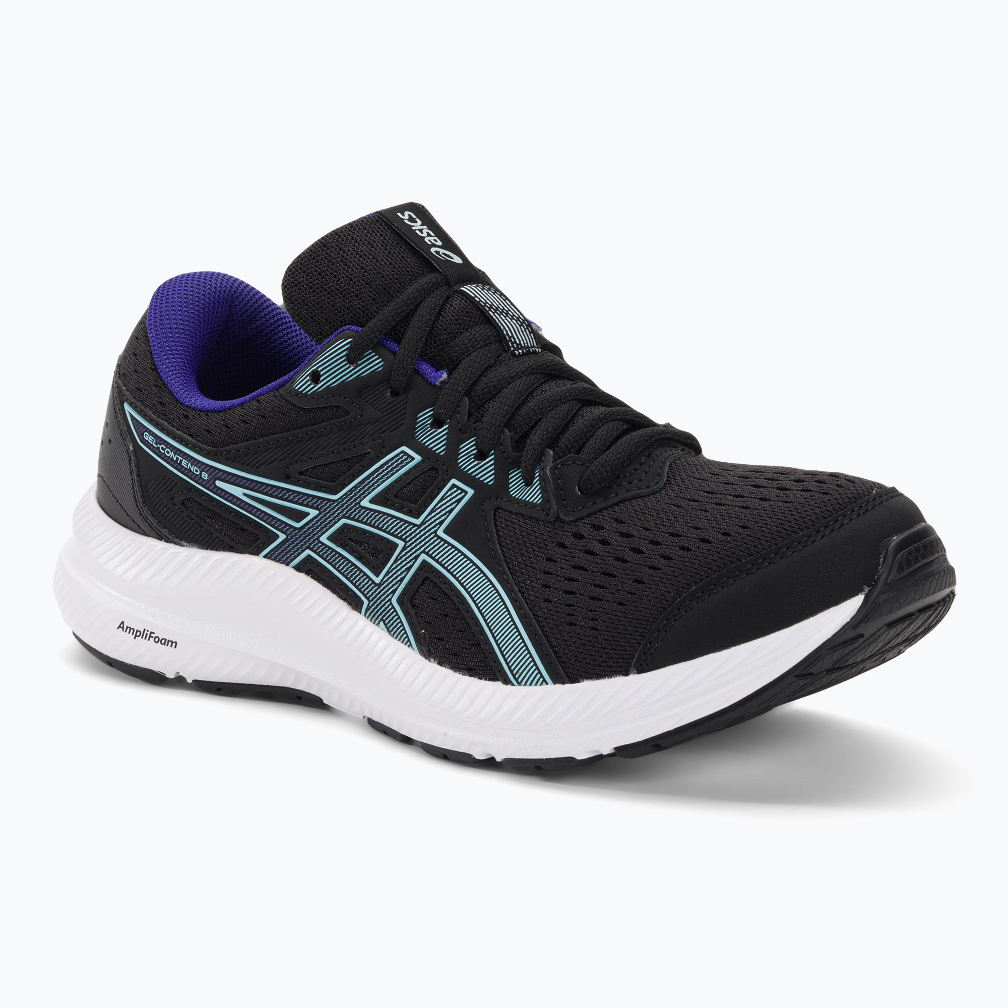 Buty do biegania damskie ASICS Gel-Contend 8 black/aquarium | WYSYŁKA W 24H | 30 DNI NA ZWROT