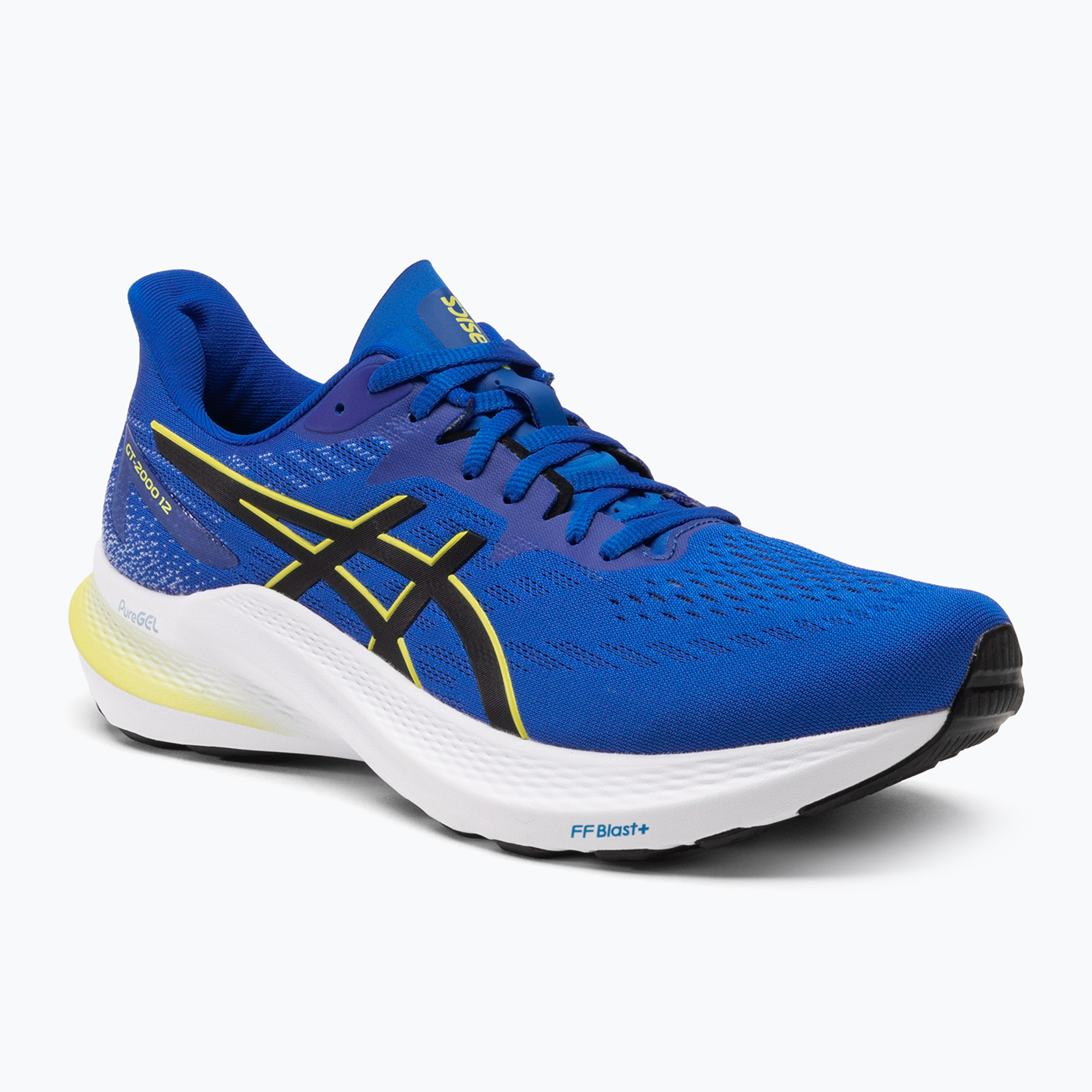 Buty do biegania męskie ASICS GT-2000 12 illusion blue/black | WYSYŁKA W 24H | 30 DNI NA ZWROT