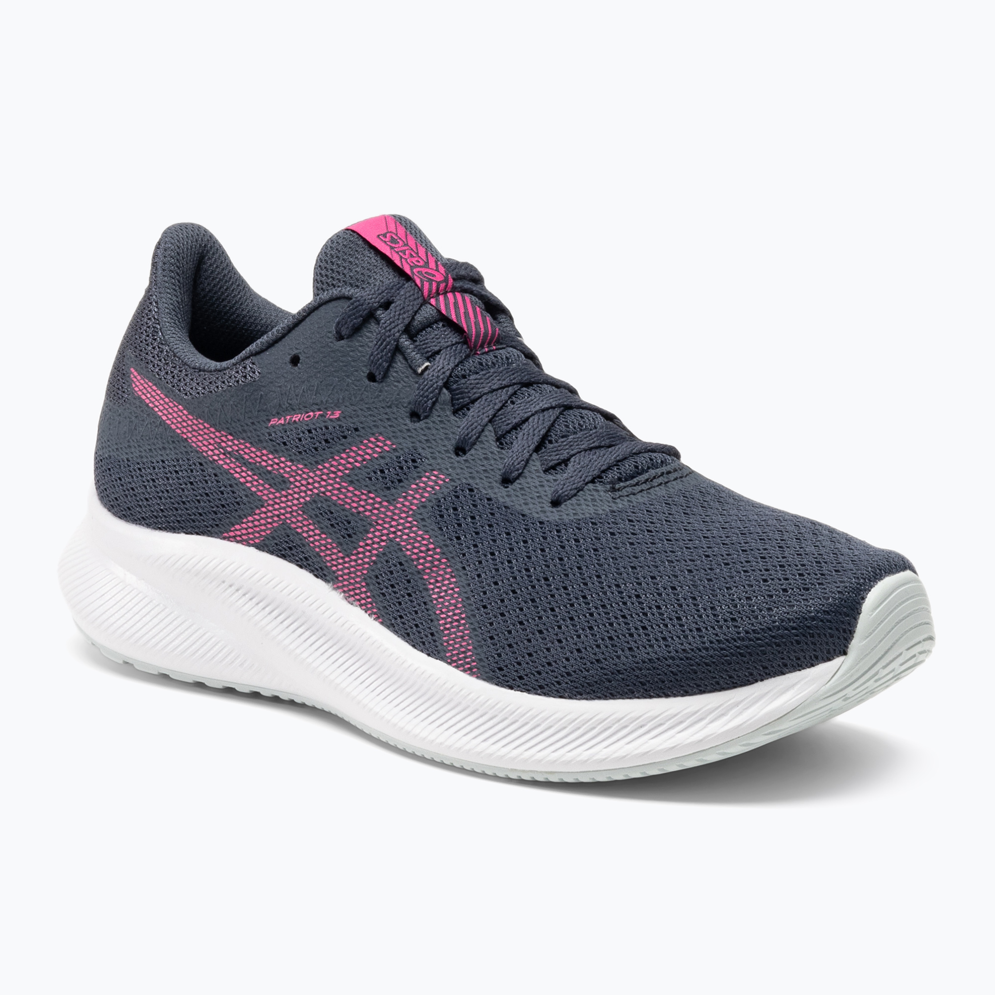 Buty do biegania damskie ASICS Patriot 13 tarmac/hot pink | WYSYŁKA W 24H | 30 DNI NA ZWROT