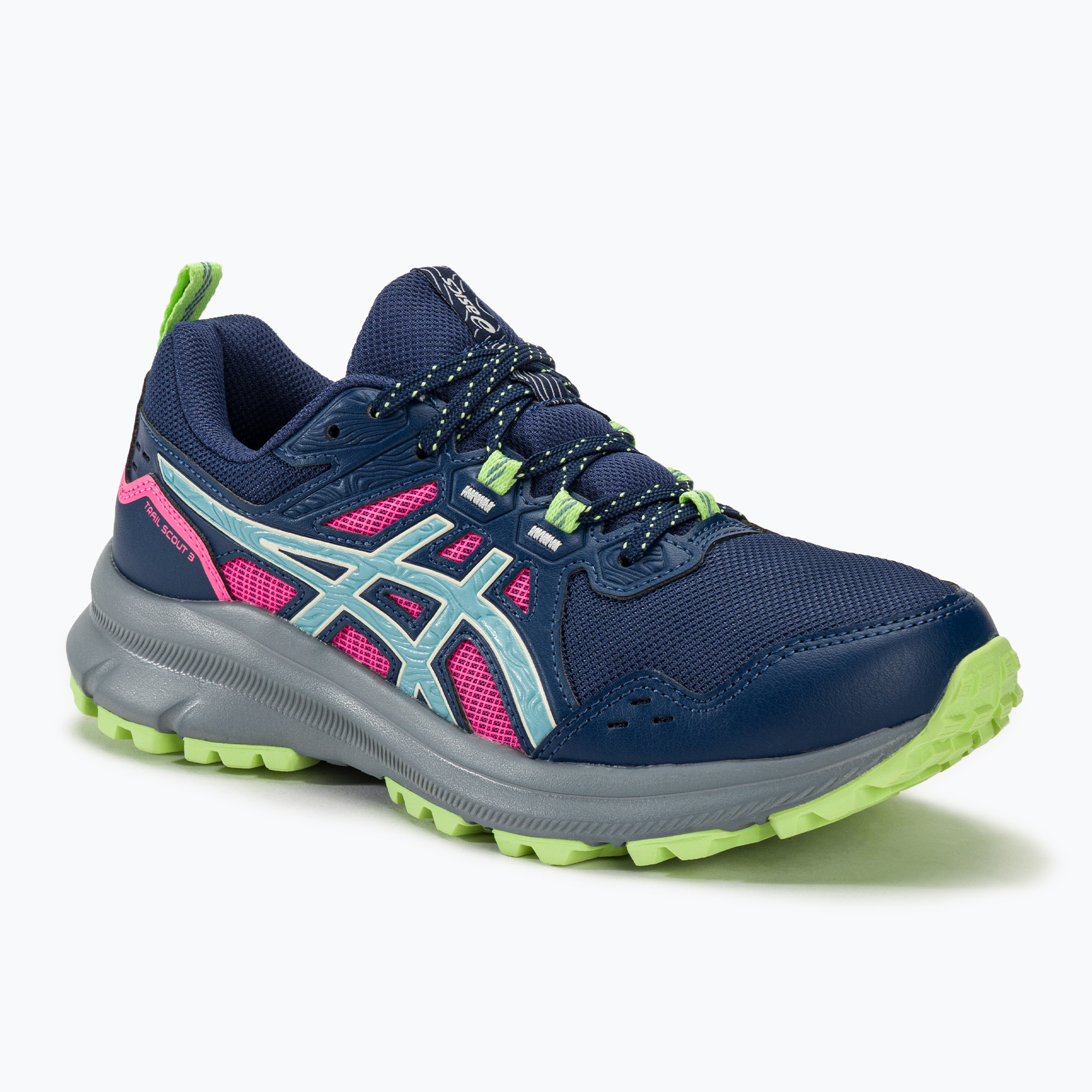 Buty do biegania damskie ASICS Trail Scout 3 deep ocean/gris blue | WYSYŁKA W 24H | 30 DNI NA ZWROT