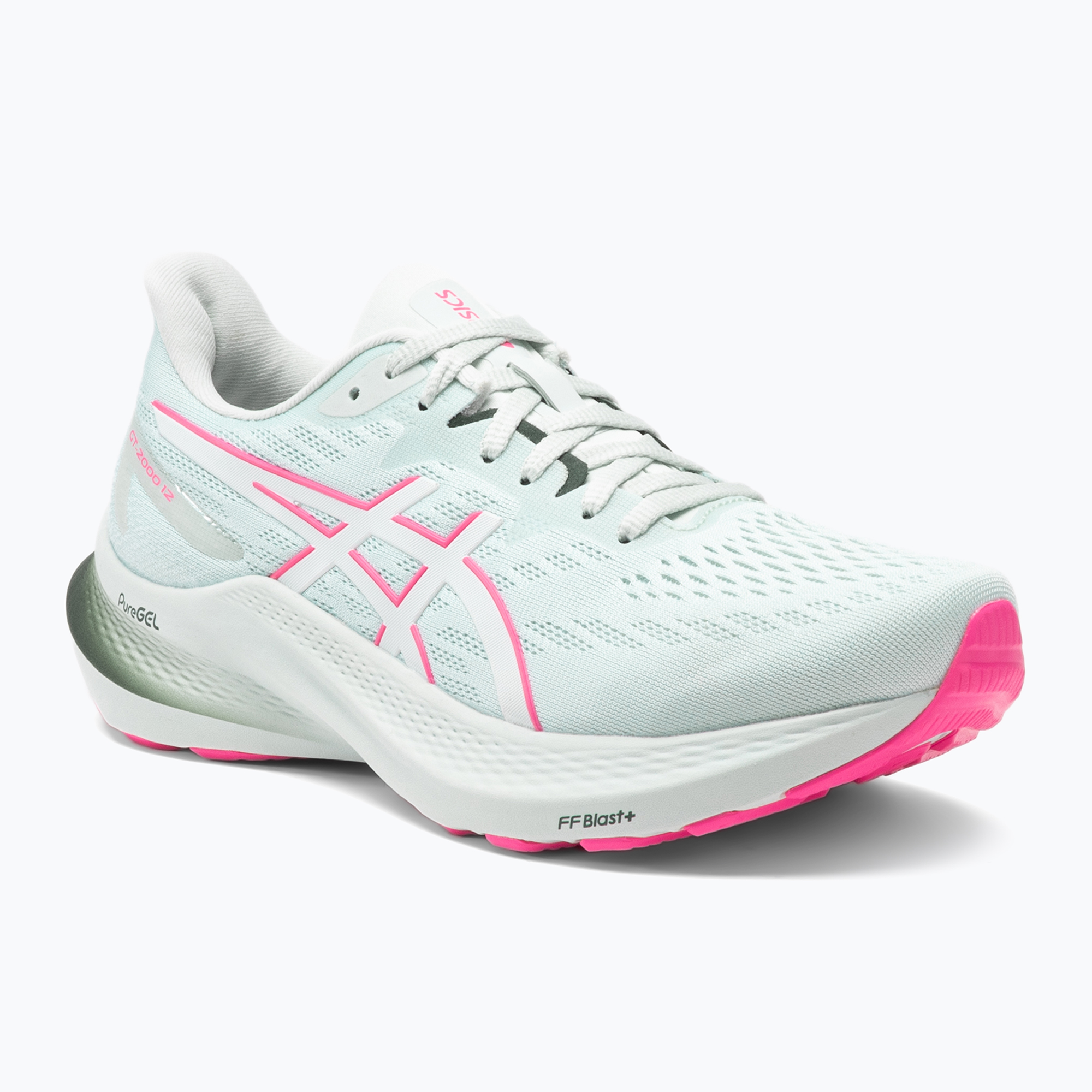 Buty do biegania damskie ASICS GT-2000 12 pure aqua/white | WYSYŁKA W 24H | 30 DNI NA ZWROT
