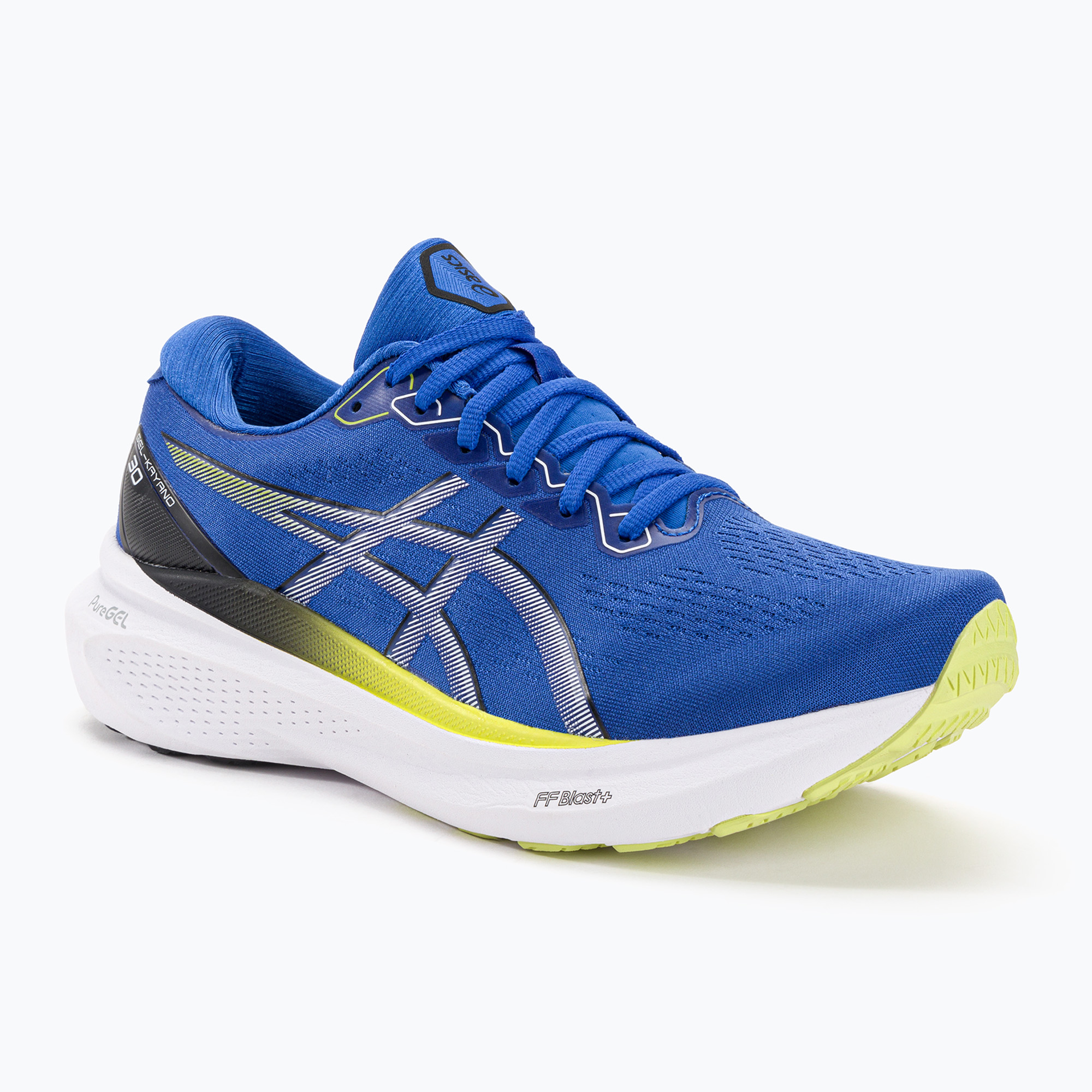Buty do biegania męskie ASICS Gel-Kayano 30 illusion blue/glow yellow | WYSYŁKA W 24H | 30 DNI NA ZWROT