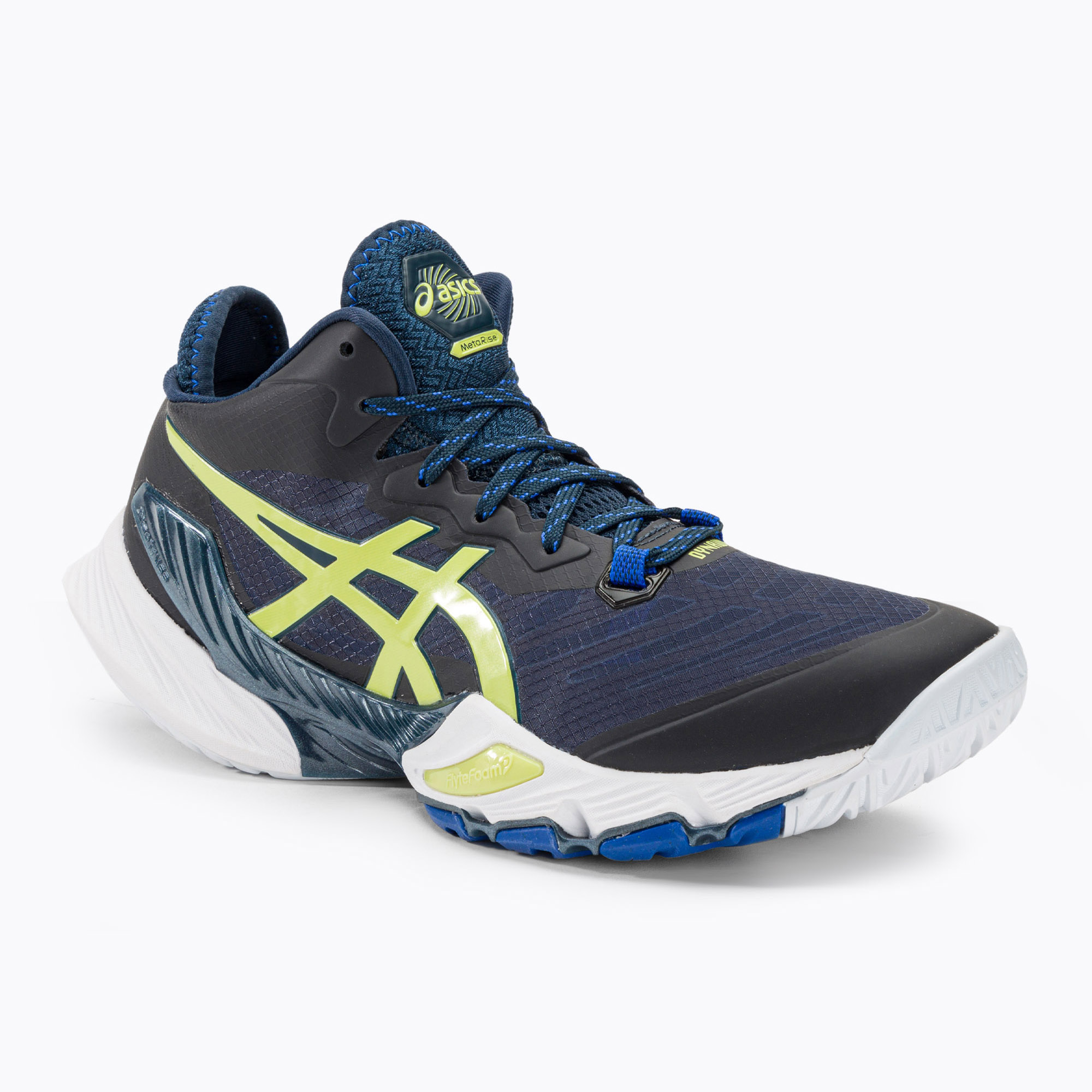 Buty do siatkówki męskie ASICS Metarise french blue/glow yellow | WYSYŁKA W 24H | 30 DNI NA ZWROT