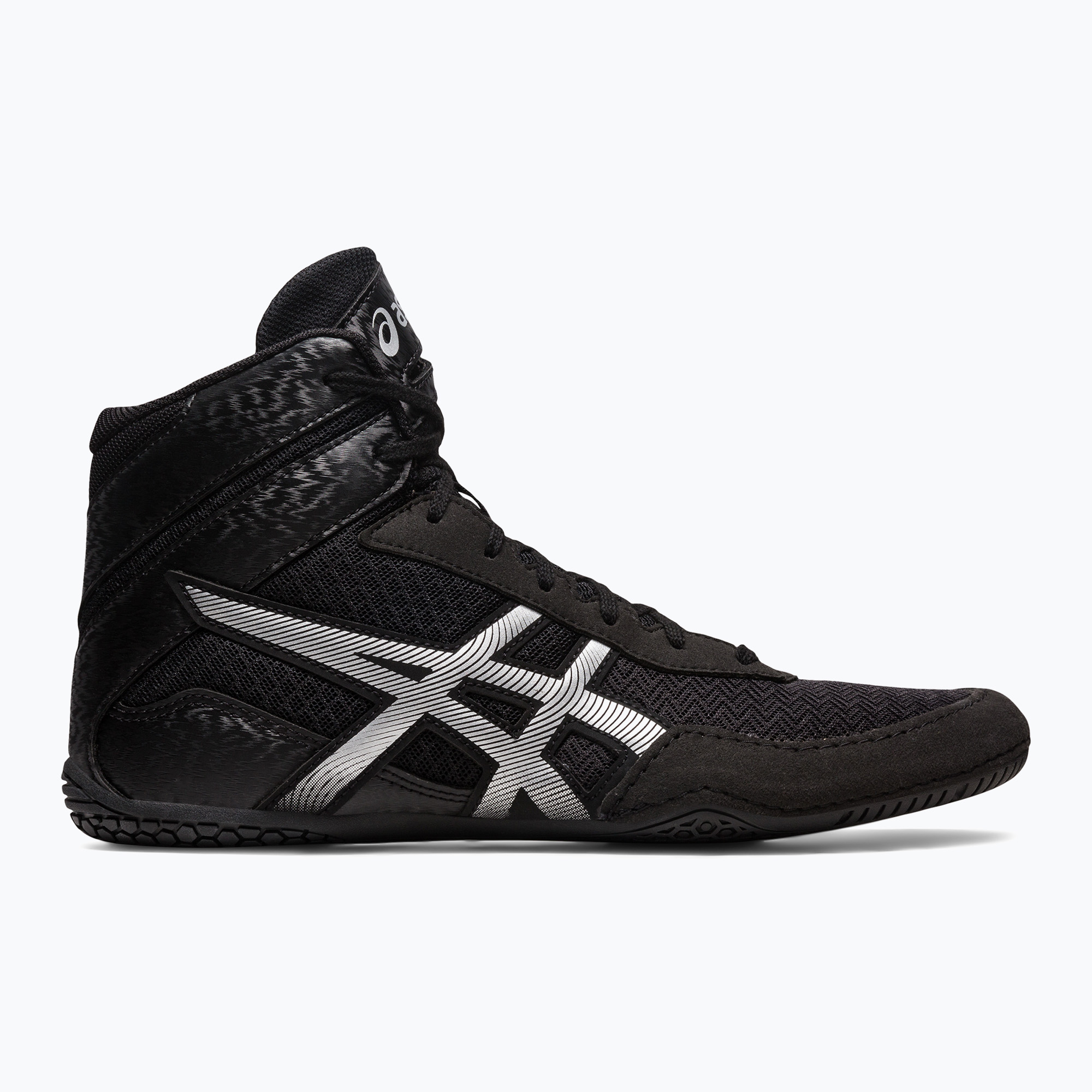 Buty zapaśnicze ASICS Matcontrol 3 black/ pure silver | WYSYŁKA W 24H | 30 DNI NA ZWROT