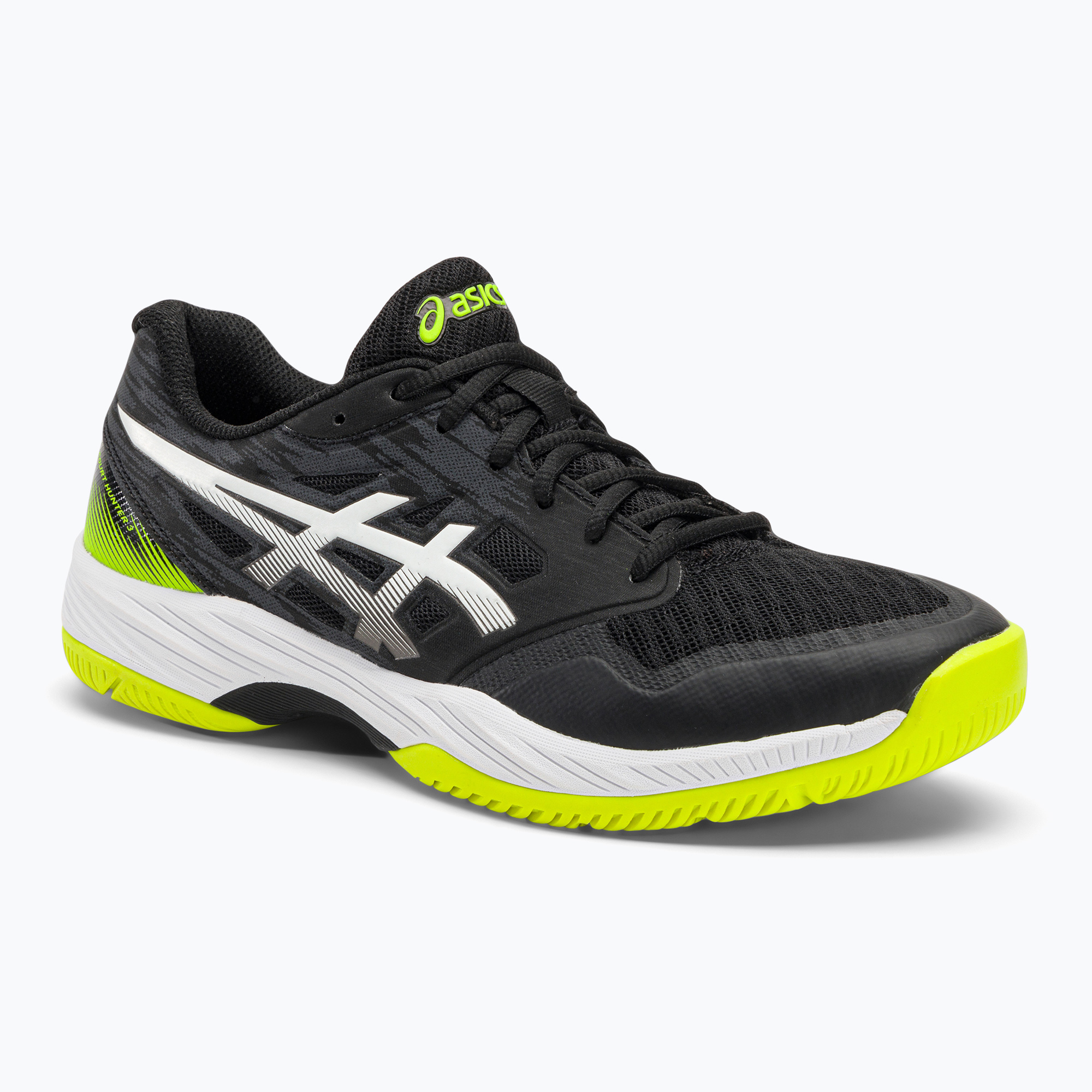Buty do squasha męskie ASICS Gel-Court Hunter 3 black/white | WYSYŁKA W 24H | 30 DNI NA ZWROT