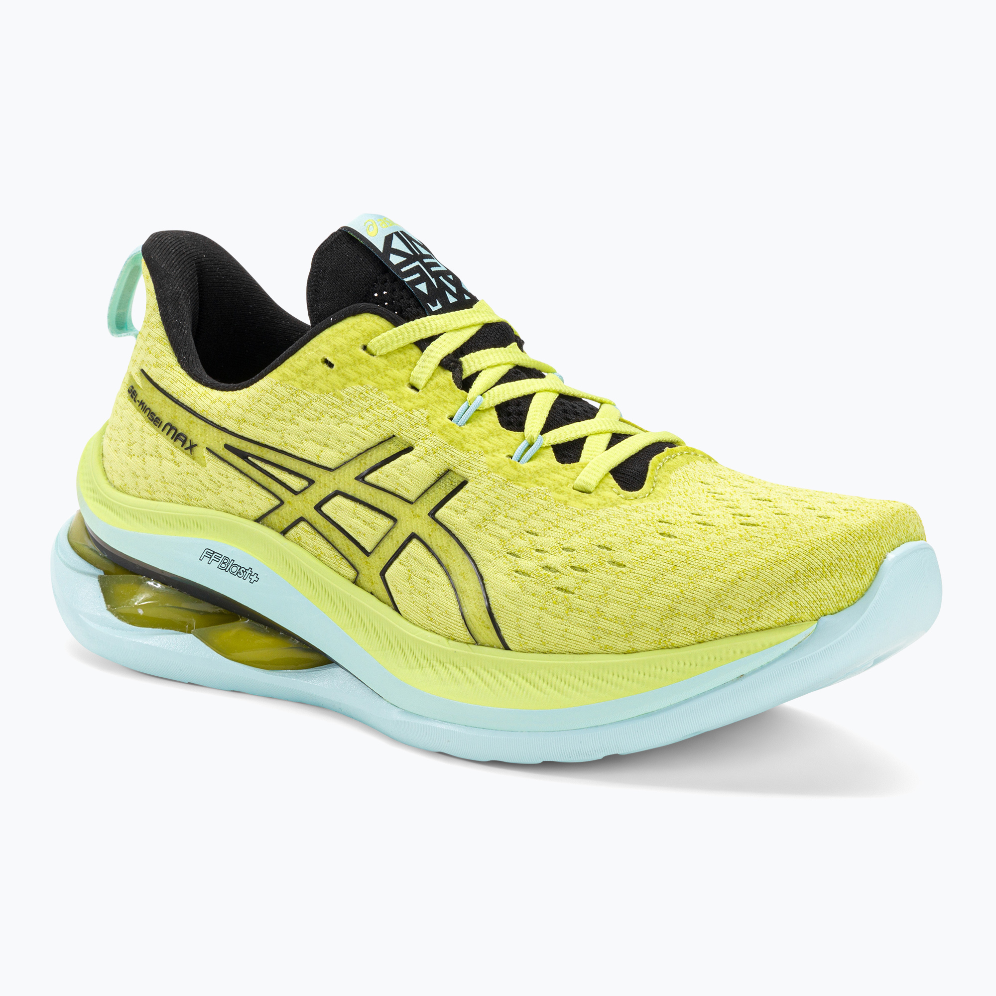 Buty do biegania męskie ASICS Gel-Kinsei Max glow yellow/black | WYSYŁKA W 24H | 30 DNI NA ZWROT