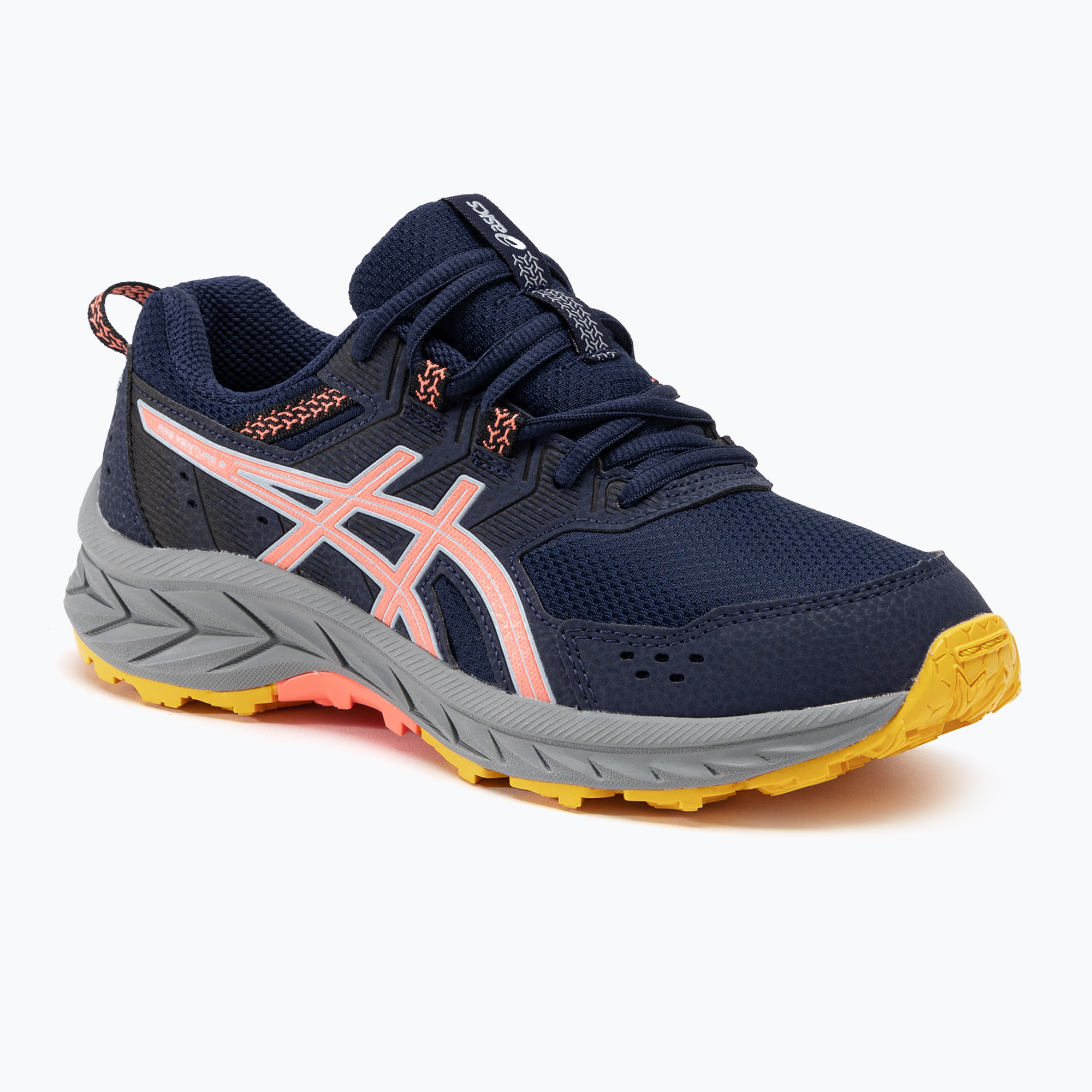 Buty do biegania dziecięce ASICS Gel-Venture 9 GS blue expanse/sun coral | WYSYŁKA W 24H | 30 DNI NA ZWROT