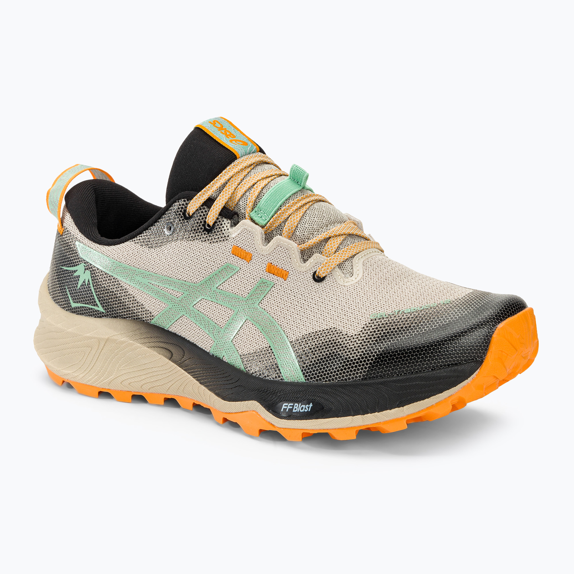 Buty do biegania męskie ASICS Gel-Trabuco 12 feather grey/dark mint | WYSYŁKA W 24H | 30 DNI NA ZWROT