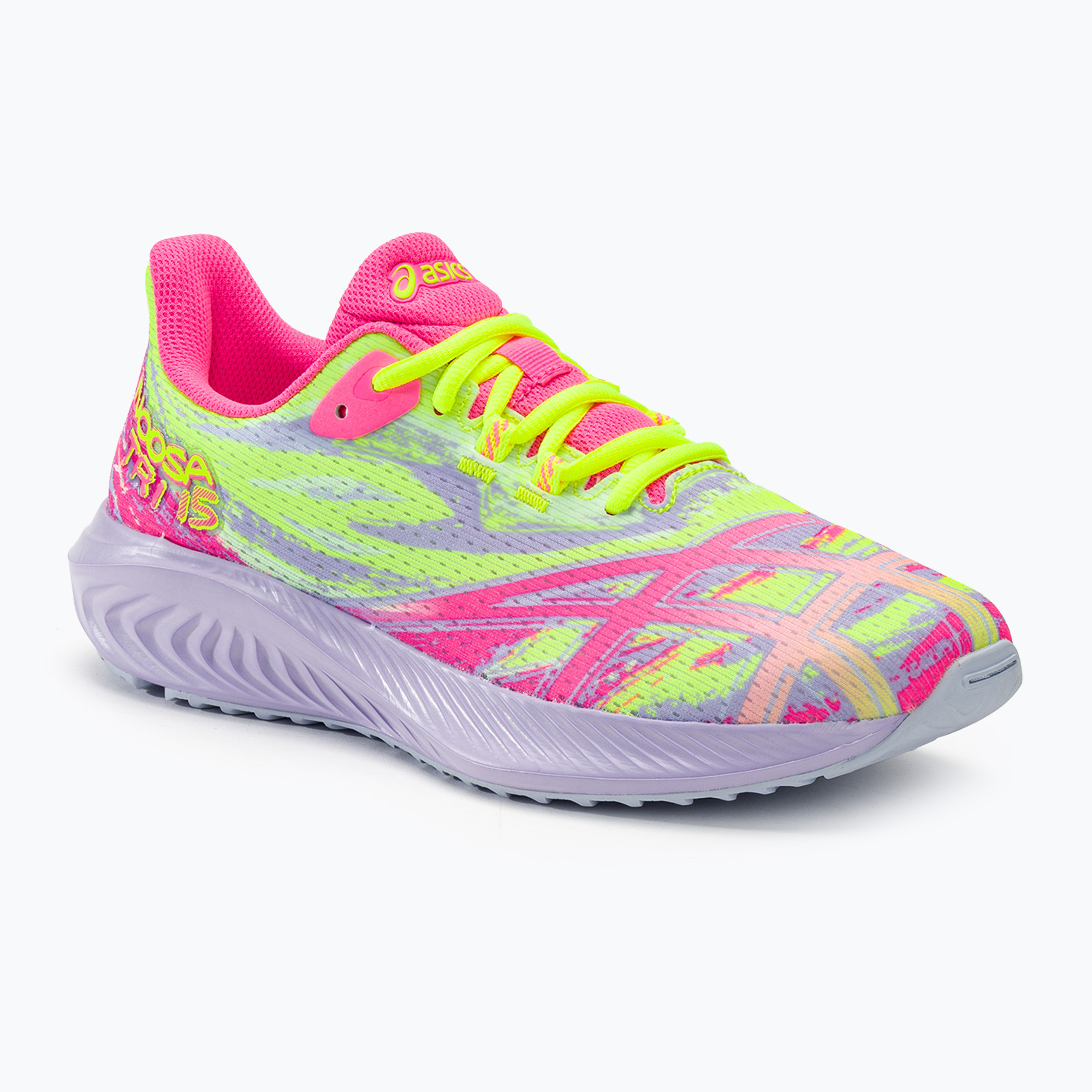 Buty do biegania dziecięce ASICS Gel-Noosa Tri 15 GS hot pink/blue fade | WYSYŁKA W 24H | 30 DNI NA ZWROT