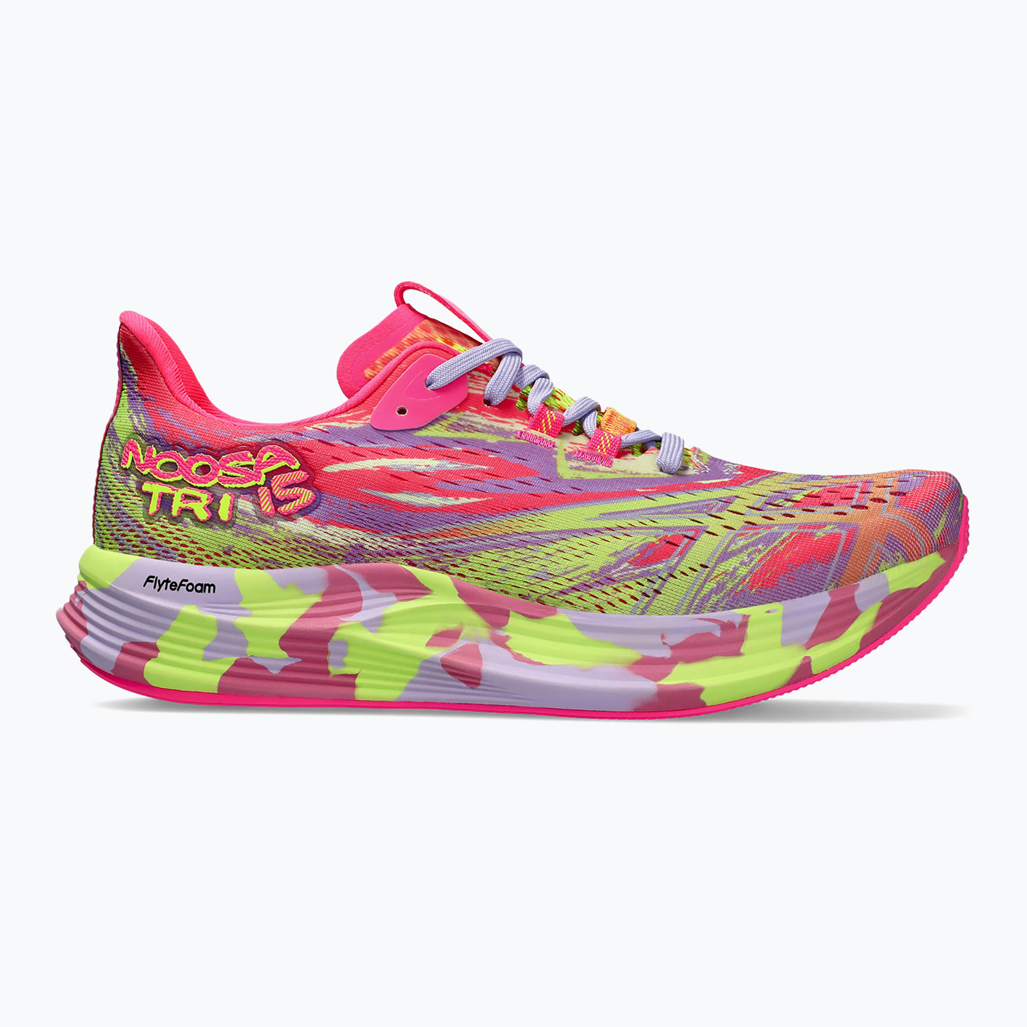 Buty do biegania damskie ASICS Noosa Tri 15 hot pink/safety yellow | WYSYŁKA W 24H | 30 DNI NA ZWROT