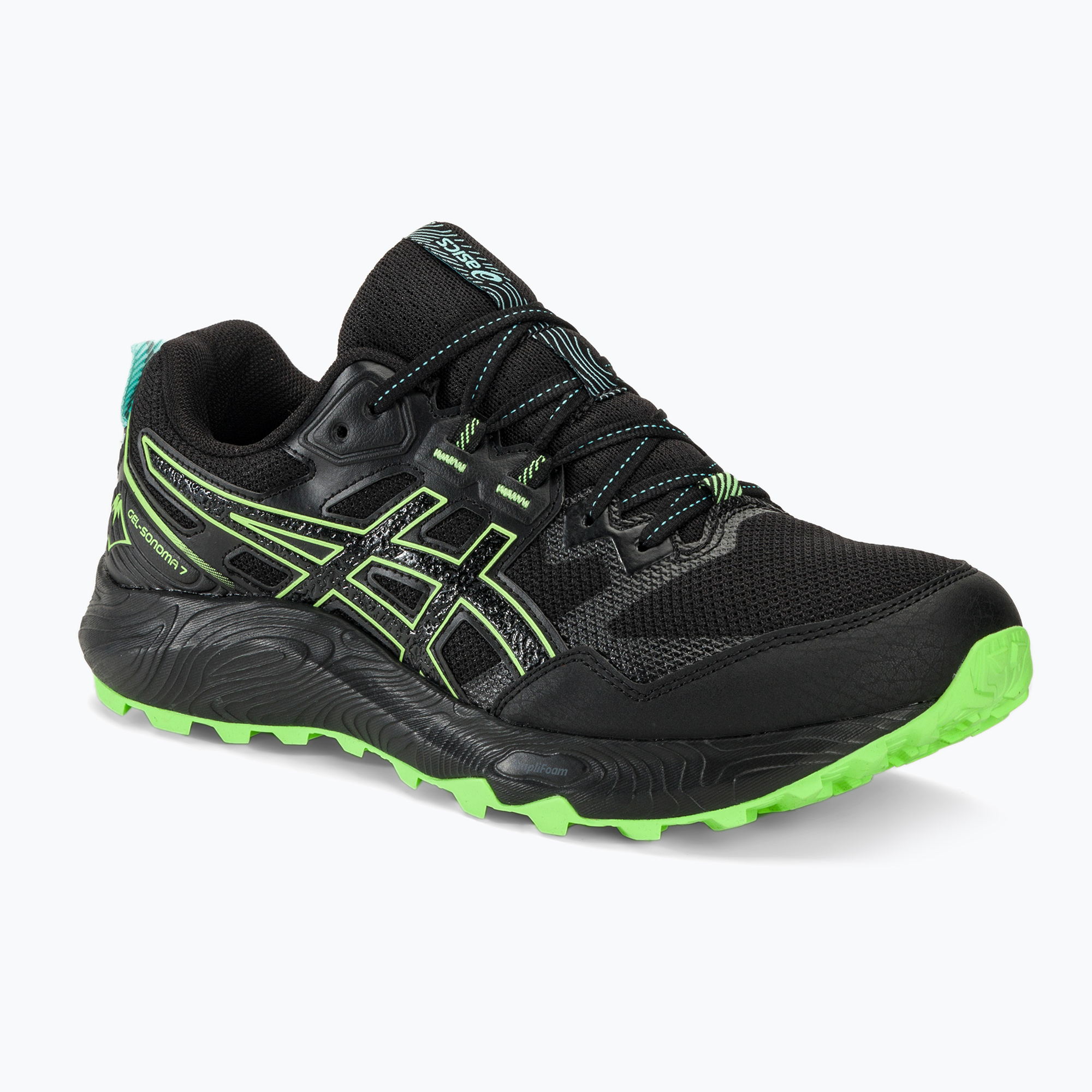Buty do biegania męskie ASICS Gel-Sonoma 7 black/illuminate green | WYSYŁKA W 24H | 30 DNI NA ZWROT