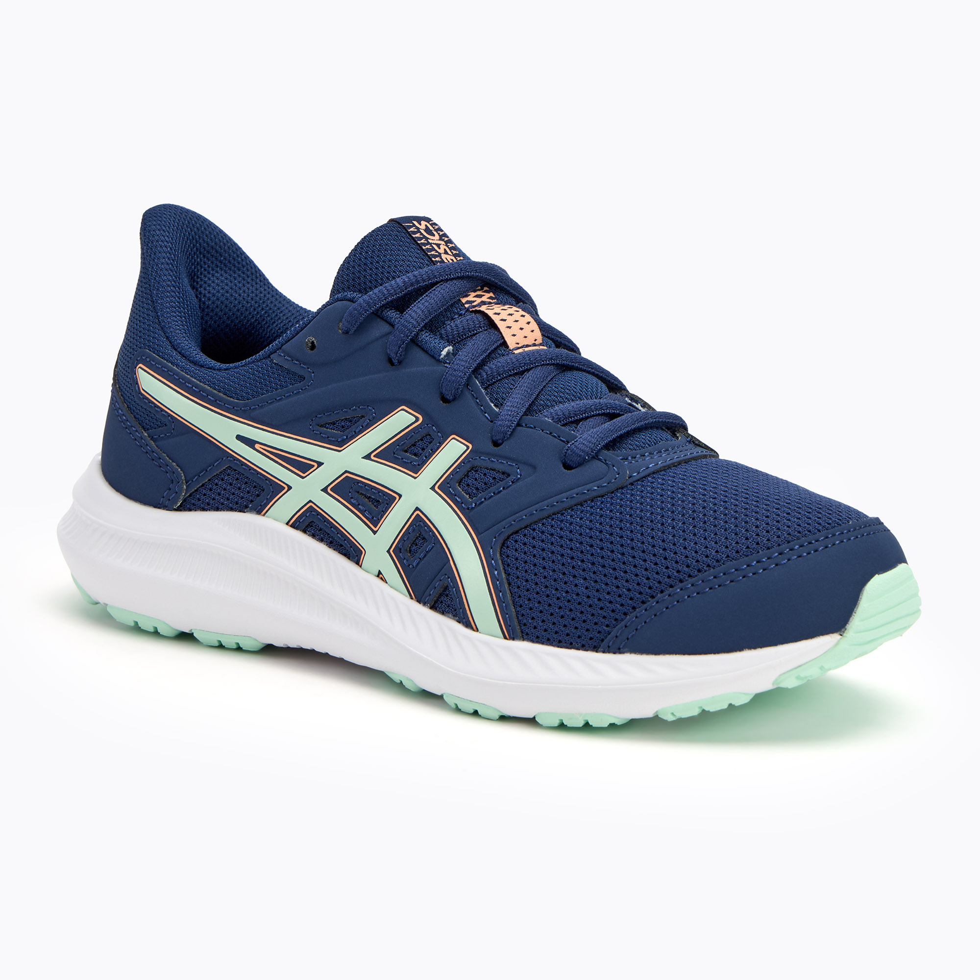 Buty do biegania dziecięce ASICS Jolt 4 GS blue expanse/mint tint | WYSYŁKA W 24H | 30 DNI NA ZWROT