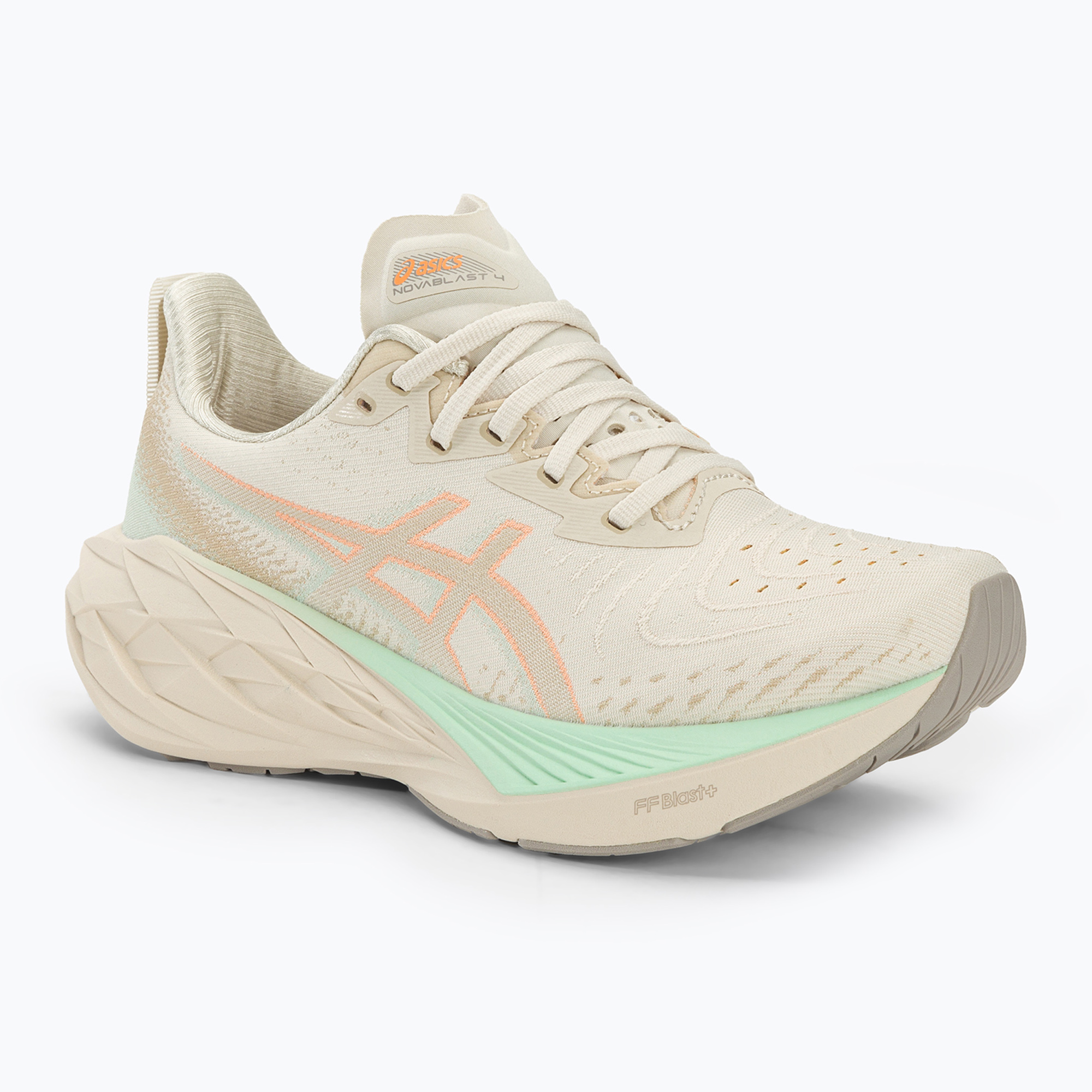 Buty do biegania damskie ASICS Novablast 4 oatmeal/moonrock | WYSYŁKA W 24H | 30 DNI NA ZWROT