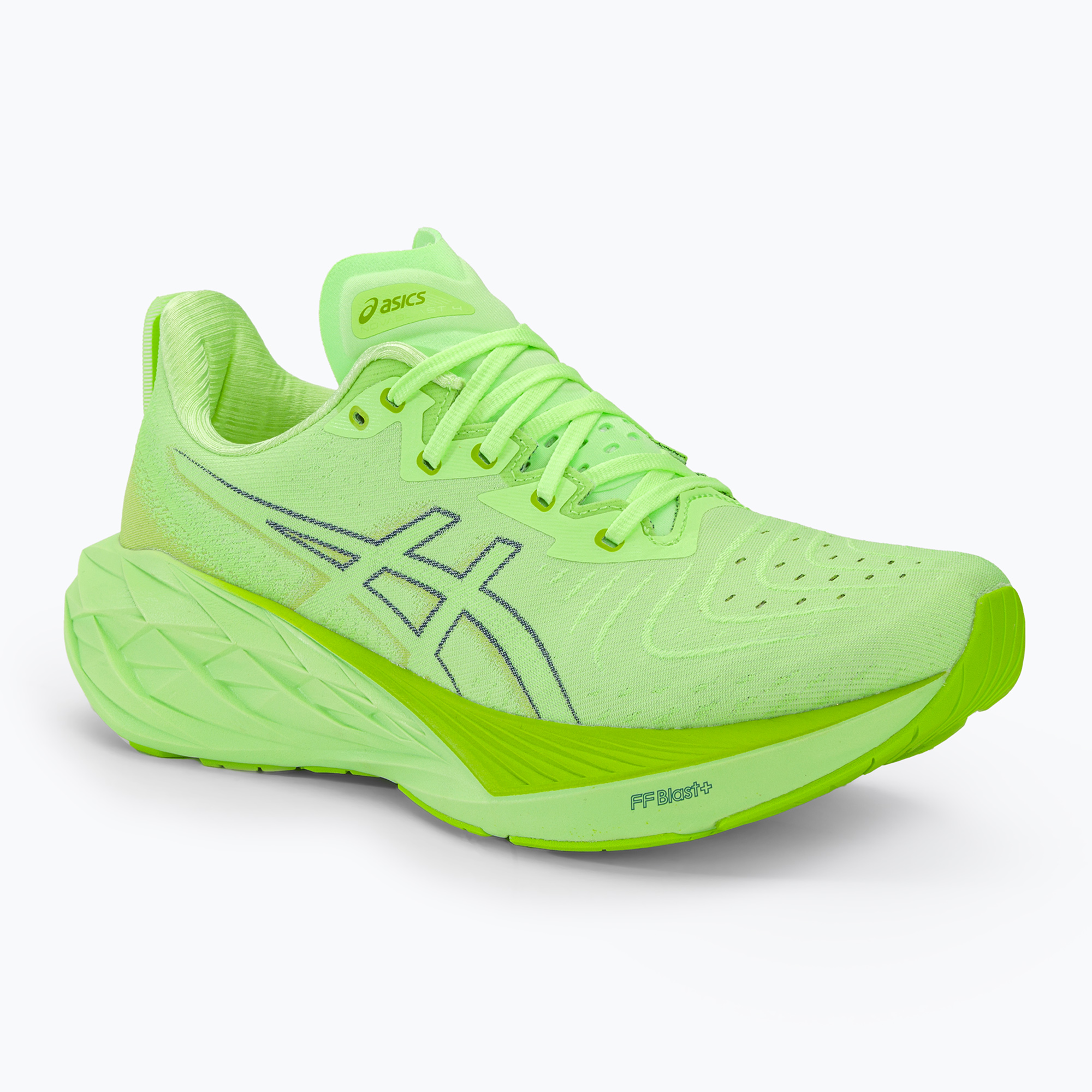 Buty o biegania męskie ASICS Novablast 4 illuminate green/lime burst | WYSYŁKA W 24H | 30 DNI NA ZWROT