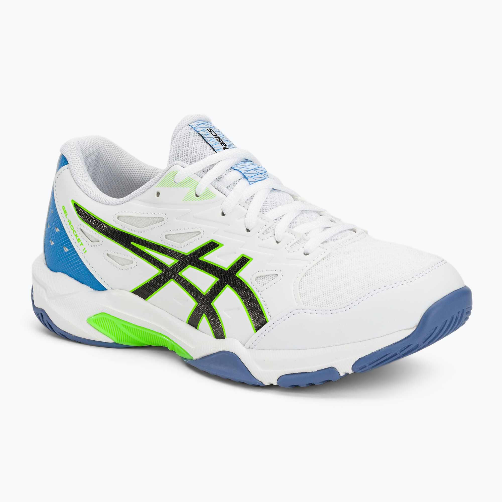 Buty do siatkówki męskie ASICS Gel-Rocket 11 white/lime burst | WYSYŁKA W 24H | 30 DNI NA ZWROT