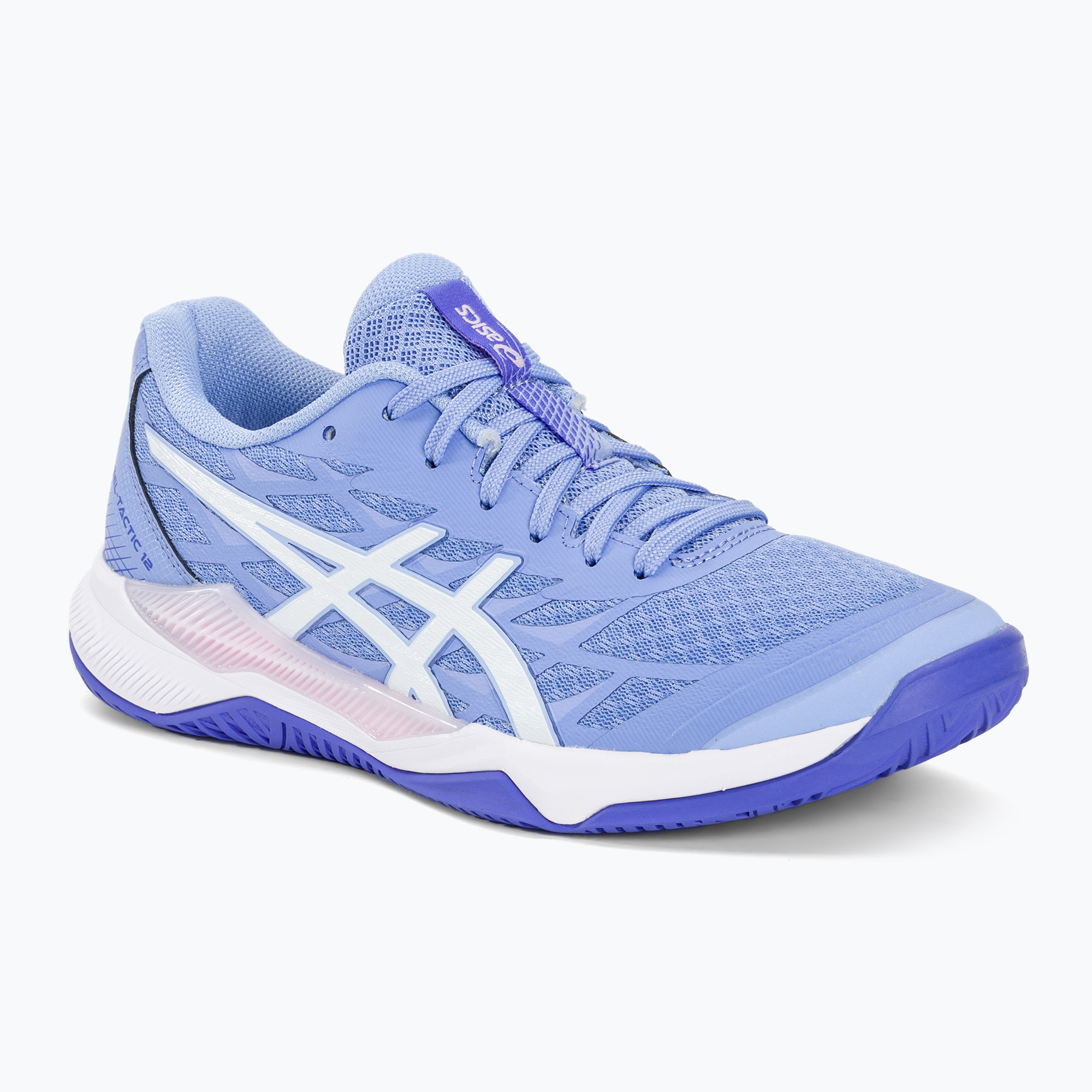 Buty damskie ASICS Gel-Tactic 12 light sapphire/white | WYSYŁKA W 24H | 30 DNI NA ZWROT