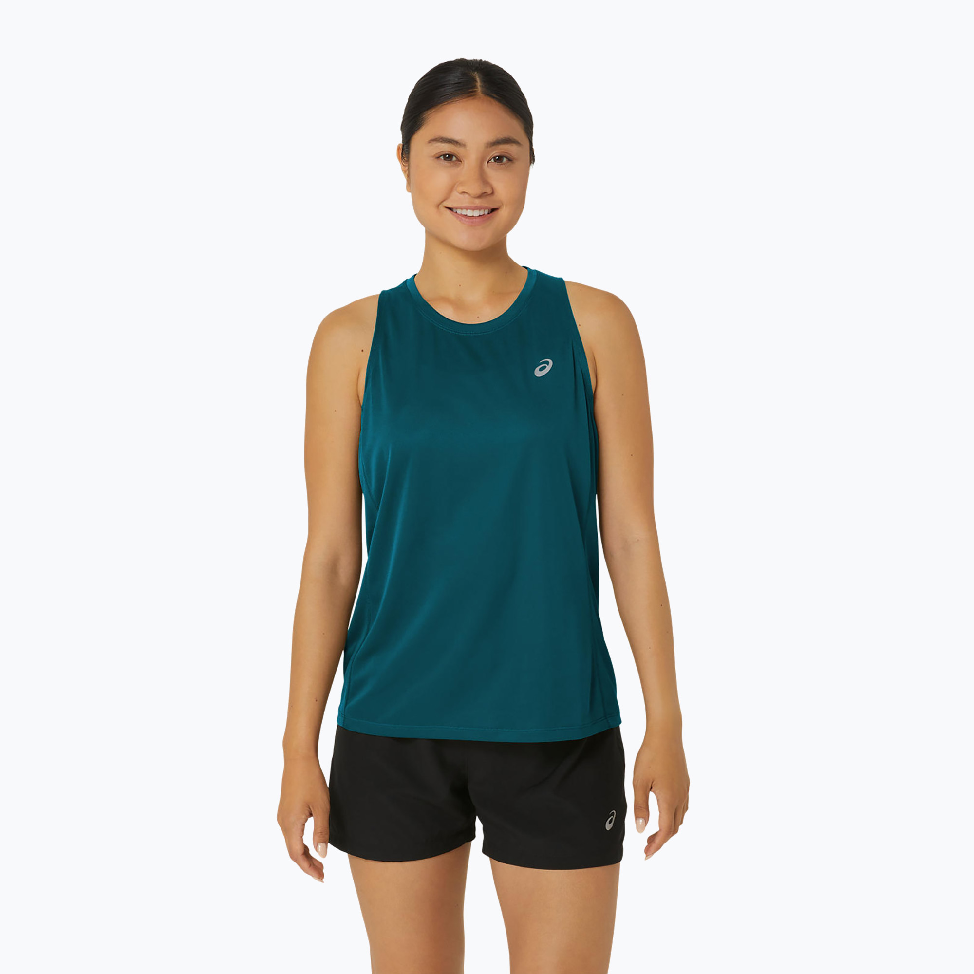 Tank top do biegania damski ASICS Core Tank rich teal | WYSYŁKA W 24H | 30 DNI NA ZWROT
