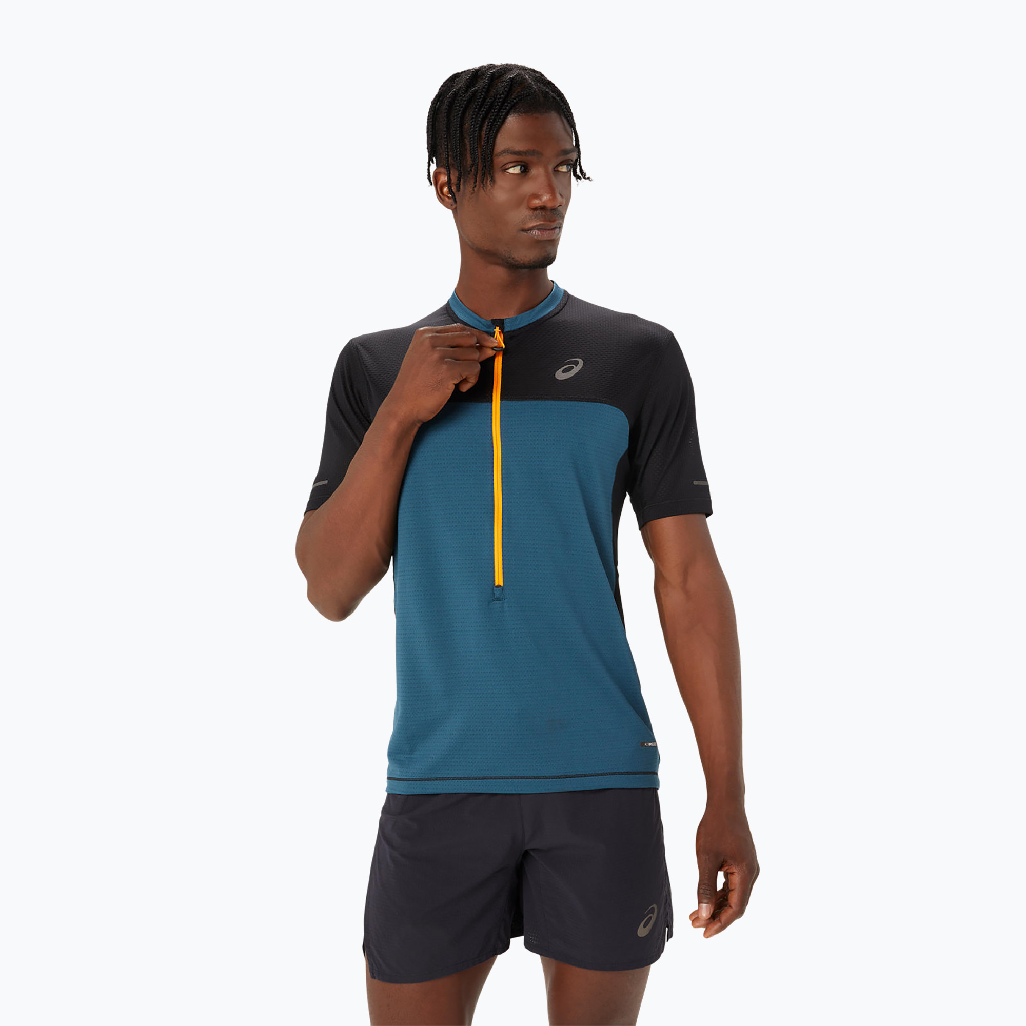 Koszulka do biegania męska ASICS Fujitrail magnetic blue/performance black | WYSYŁKA W 24H | 30 DNI NA ZWROT