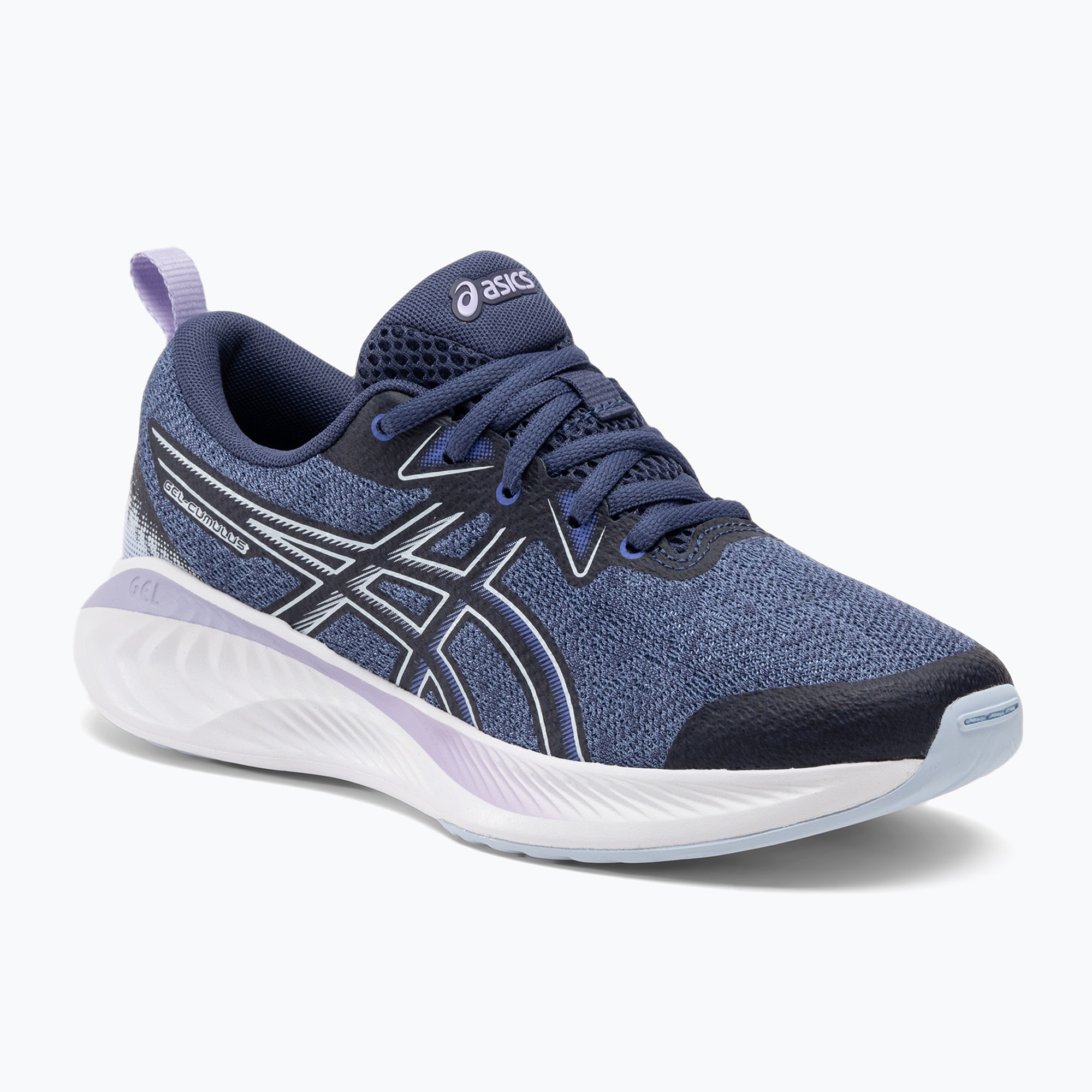 Buty do biegania dziecięce ASICS Gel-Cumulus 25 GS thunder blue/light blue | WYSYŁKA W 24H | 30 DNI NA ZWROT