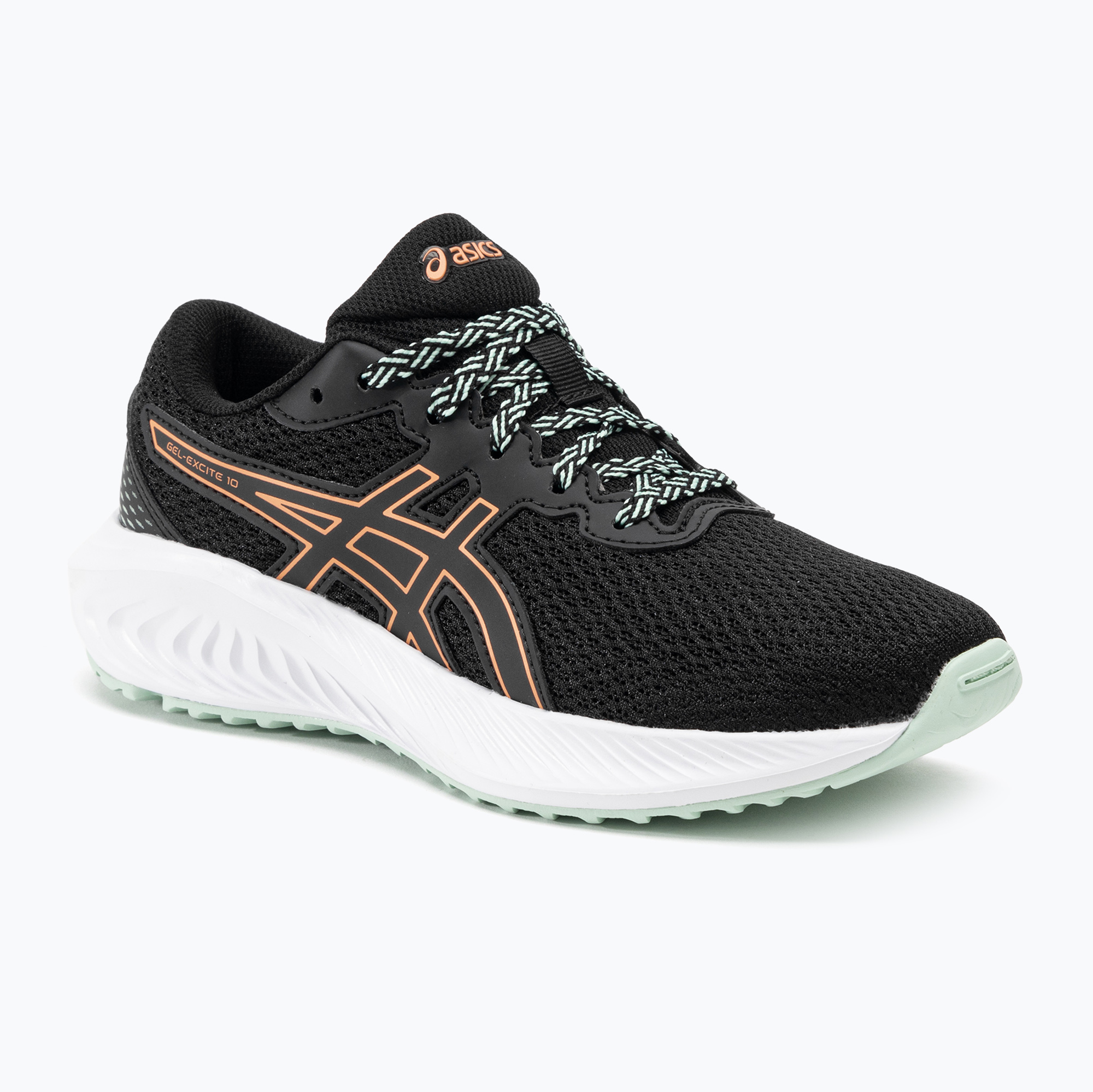 Buty do biegania dziecięce ASICS Gel-Excite 10 GS black/bright sunstone | WYSYŁKA W 24H | 30 DNI NA ZWROT