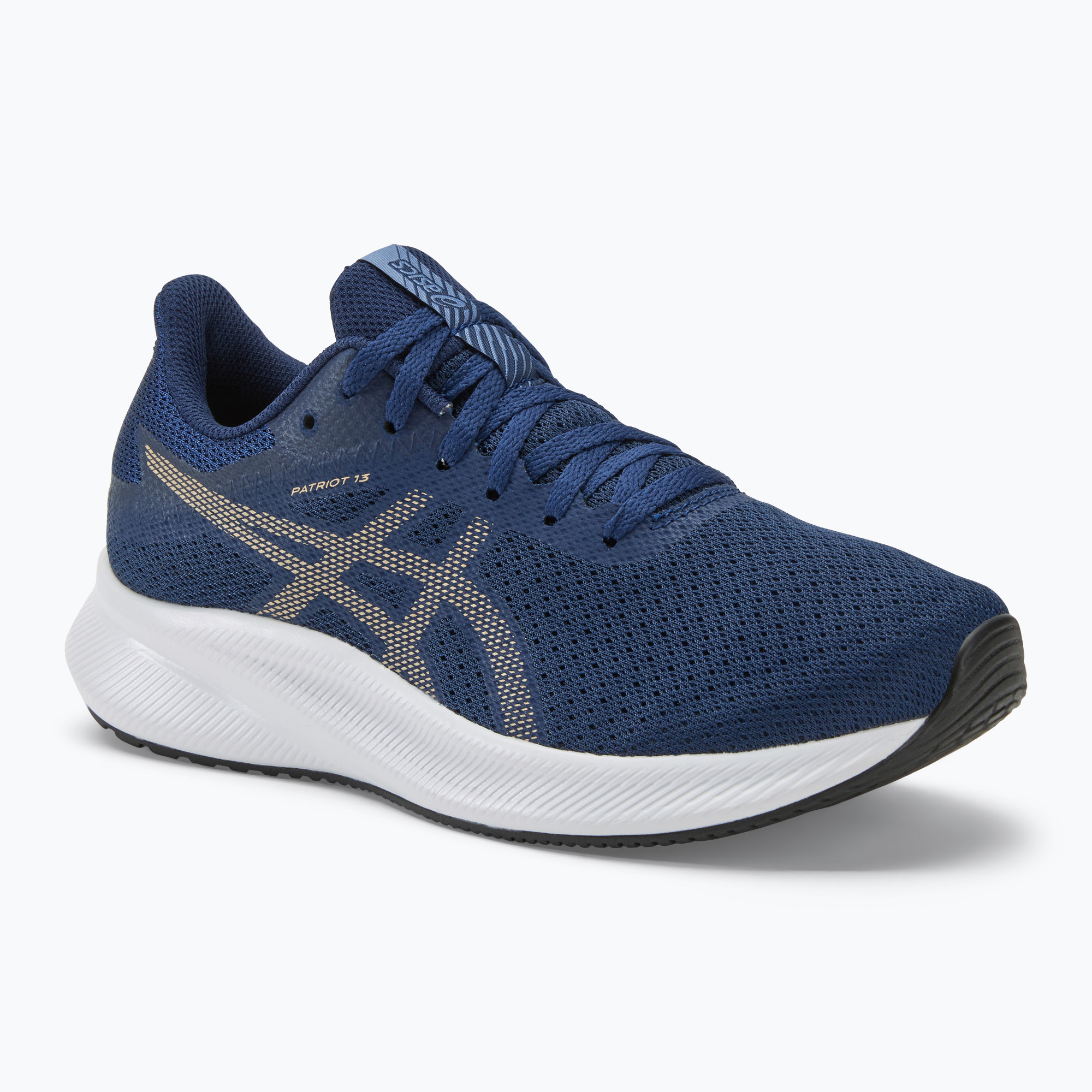 Buty do biegania damskie ASICS Patriot 13 blue expanse/champagne | WYSYŁKA W 24H | 30 DNI NA ZWROT