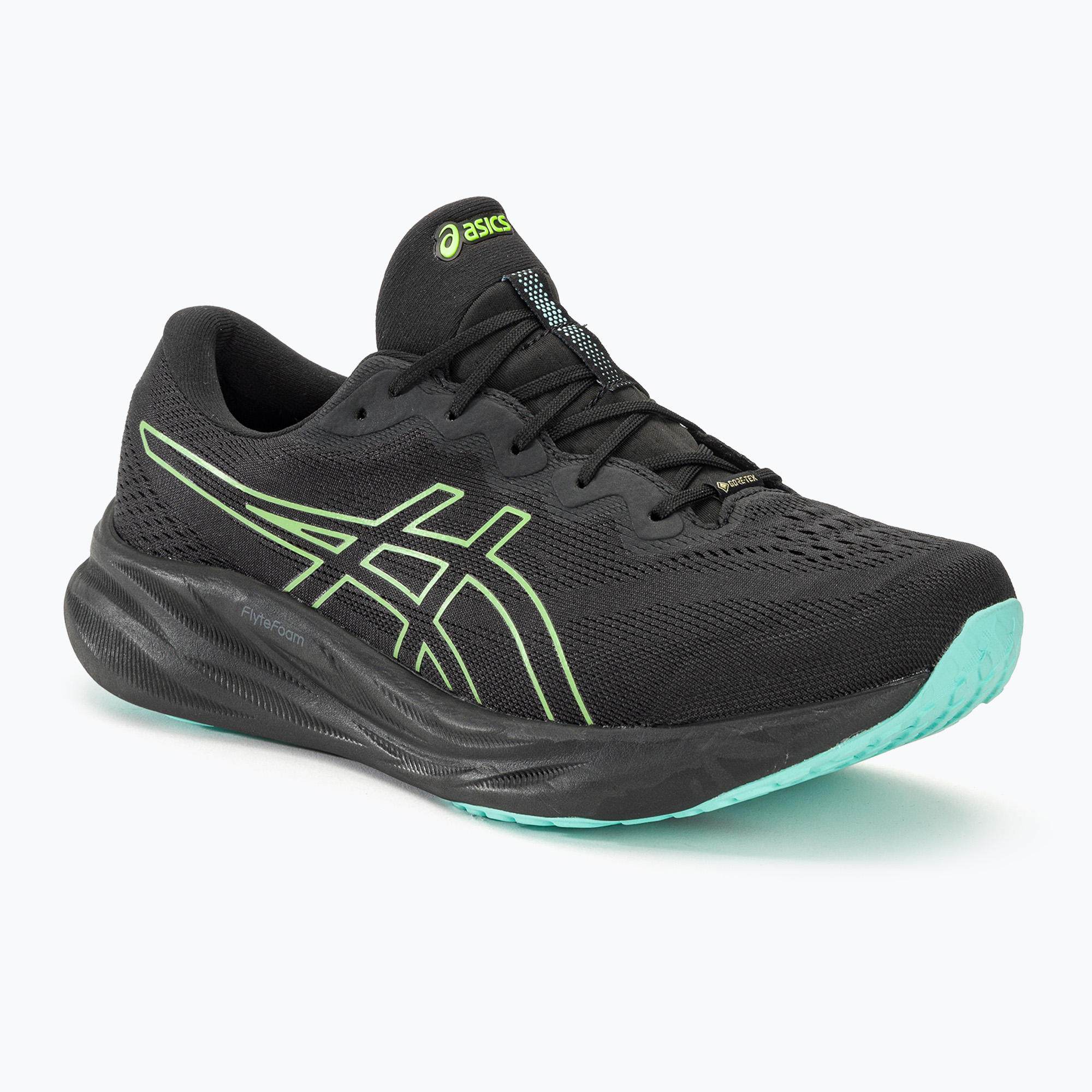 Buty do biegania męskie ASICS Gel-Pulse 15 GTX black/illuminate green | WYSYŁKA W 24H | 30 DNI NA ZWROT