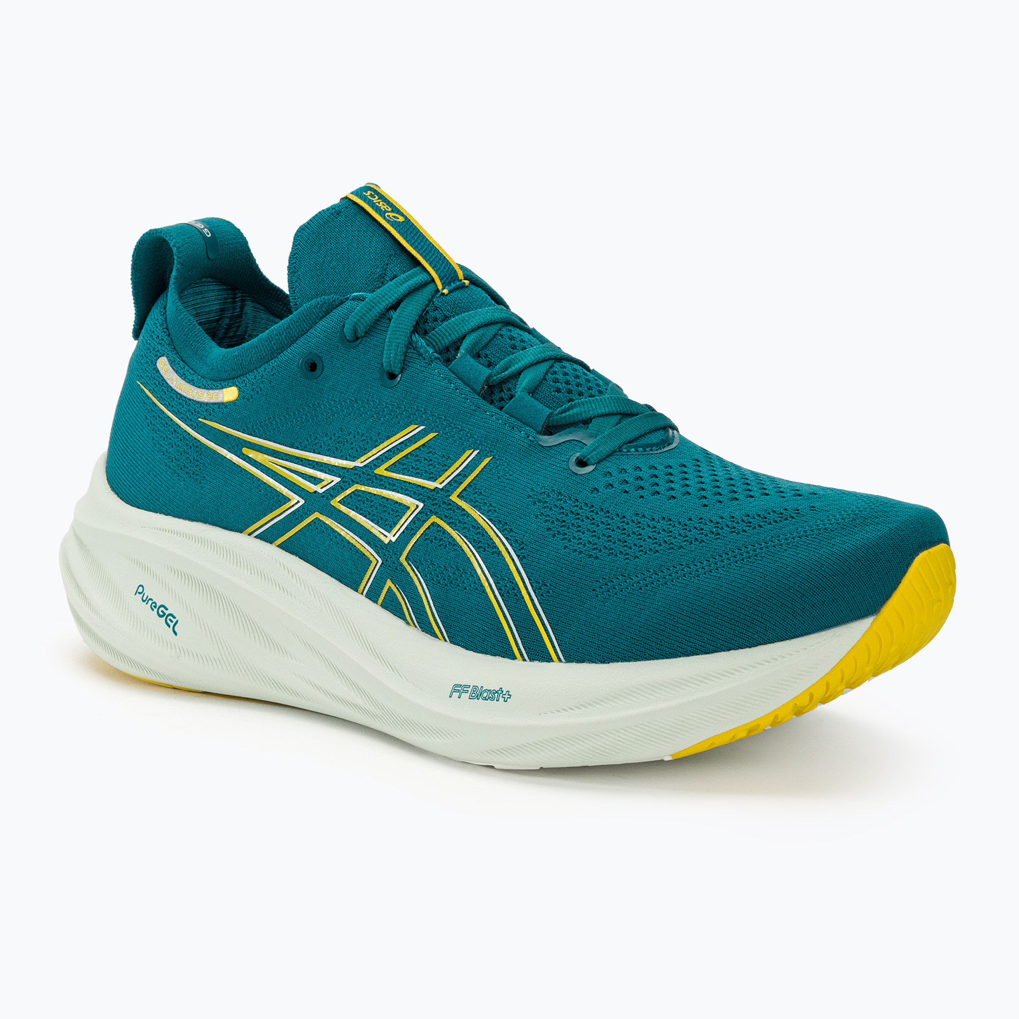 Buty do biegania męskie ASICS Gel-Nimbus 26 evening teal/light mustard | WYSYŁKA W 24H | 30 DNI NA ZWROT