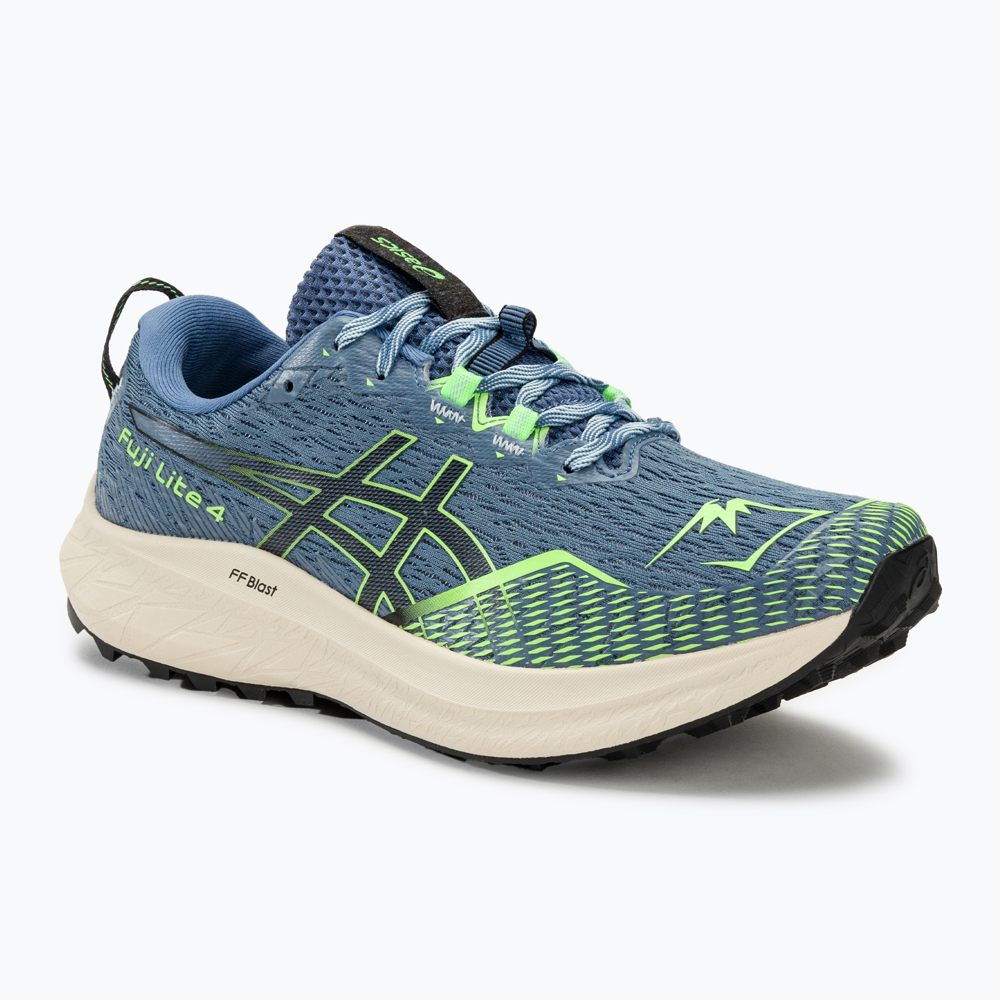 Buty do biegania męskie ASICS FUJILITE 4 denim blue/black | WYSYŁKA W 24H | 30 DNI NA ZWROT