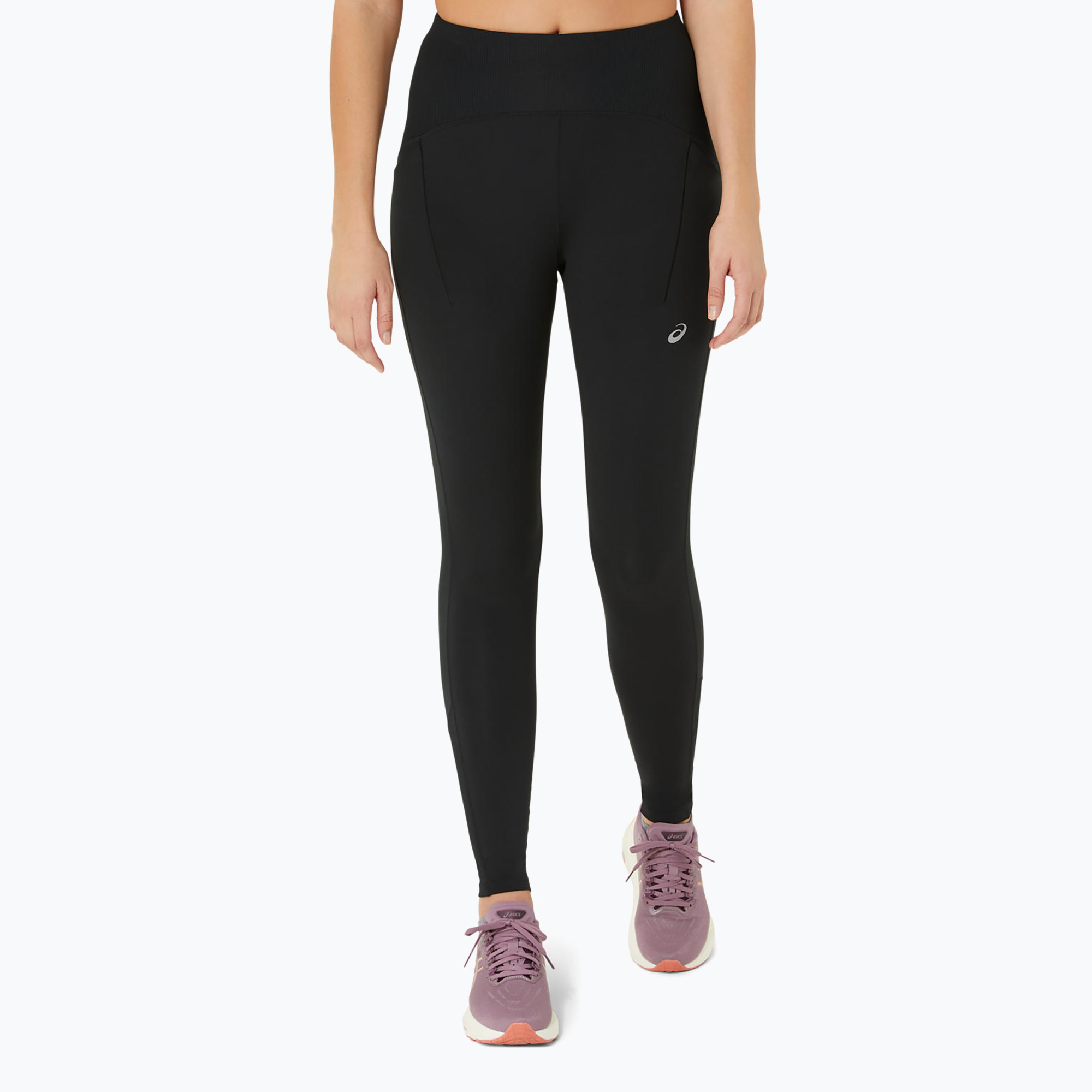 Legginsy do biegania damskie ASICS Road Winter High Waist performance black | WYSYŁKA W 24H | 30 DNI NA ZWROT