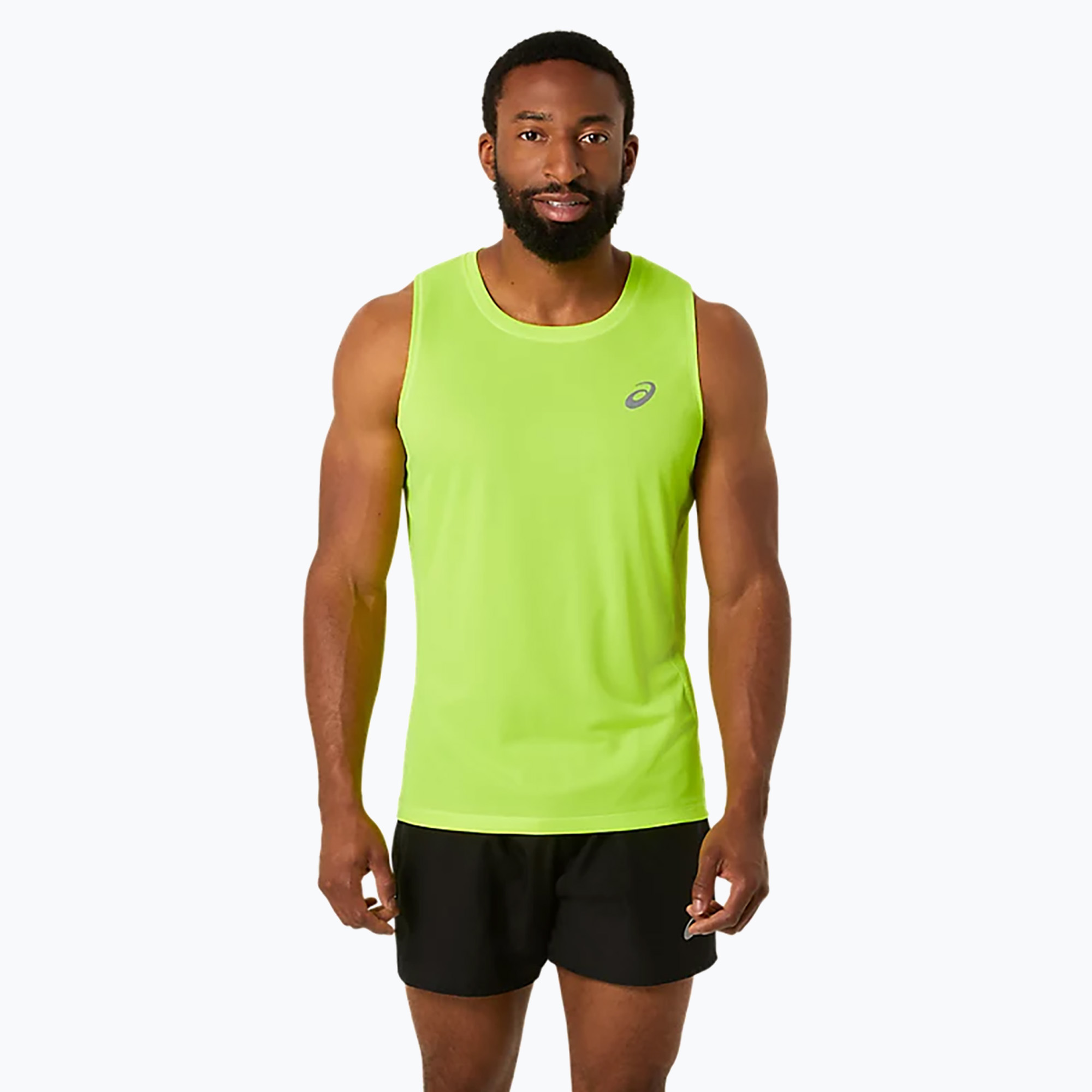 Tank top do biegania męski ASICS Core Singlet safety yellow | WYSYŁKA W 24H | 30 DNI NA ZWROT