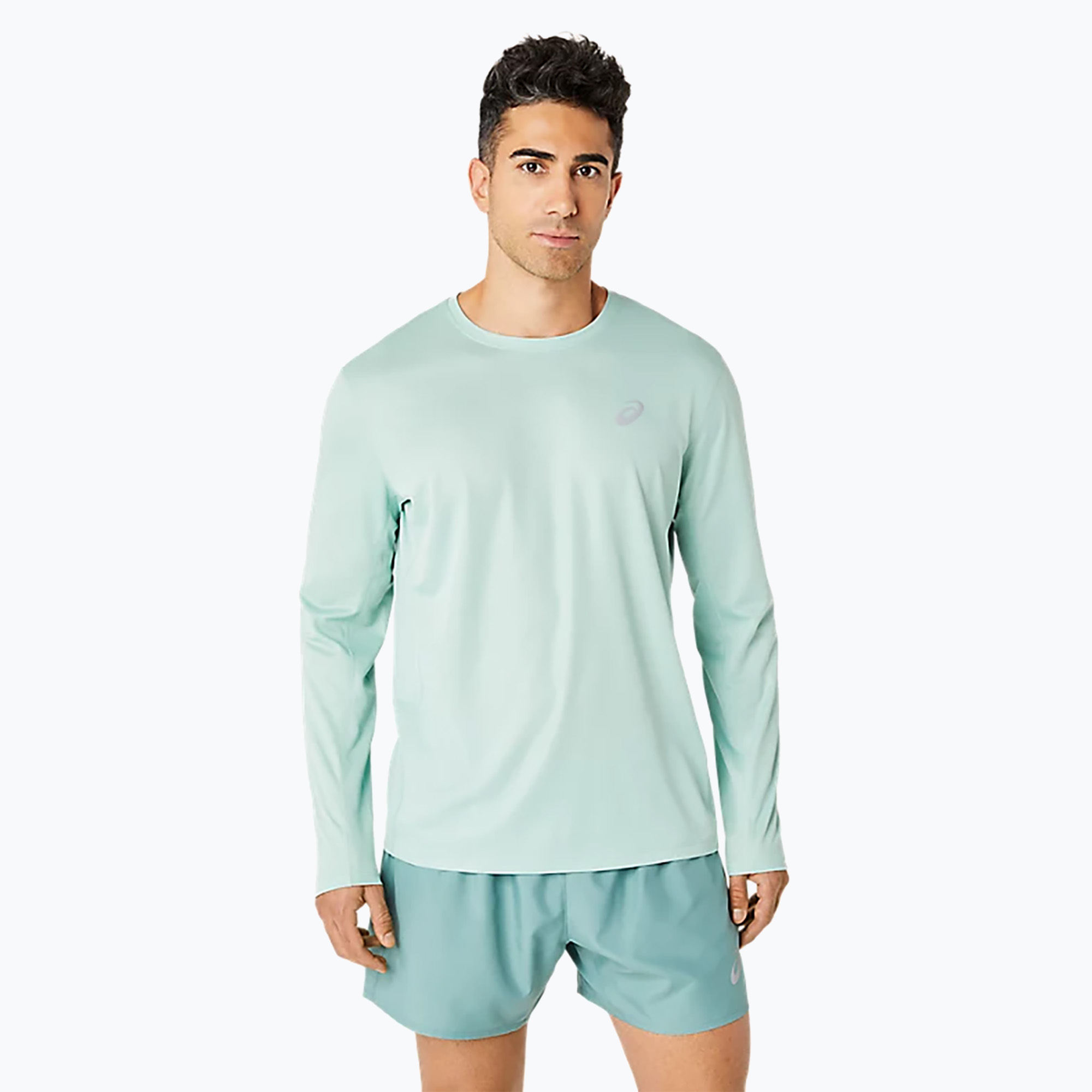 Longsleeve do biegania męski ASICS Core Top light celadon | WYSYŁKA W 24H | 30 DNI NA ZWROT