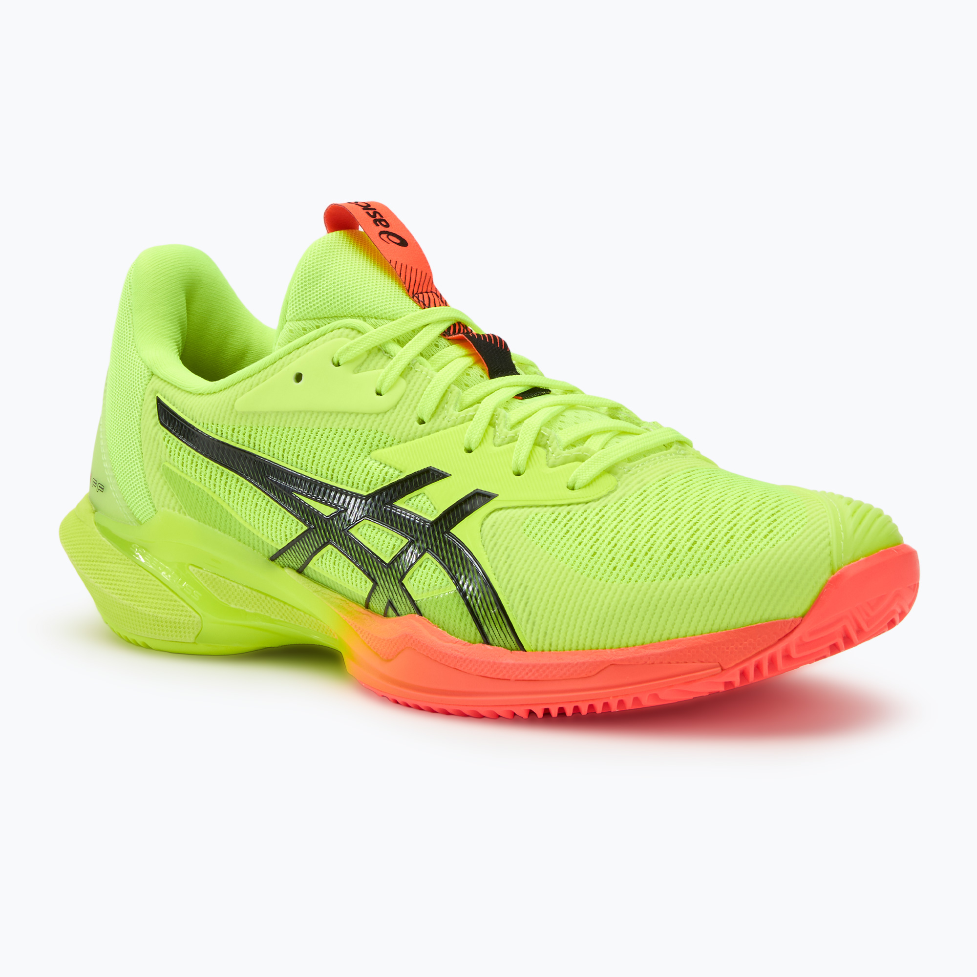 Buty do tenisa męskie ASICS Solution Speed FF 3 Clay Paris safety yellow/black | WYSYŁKA W 24H | 30 DNI NA ZWROT