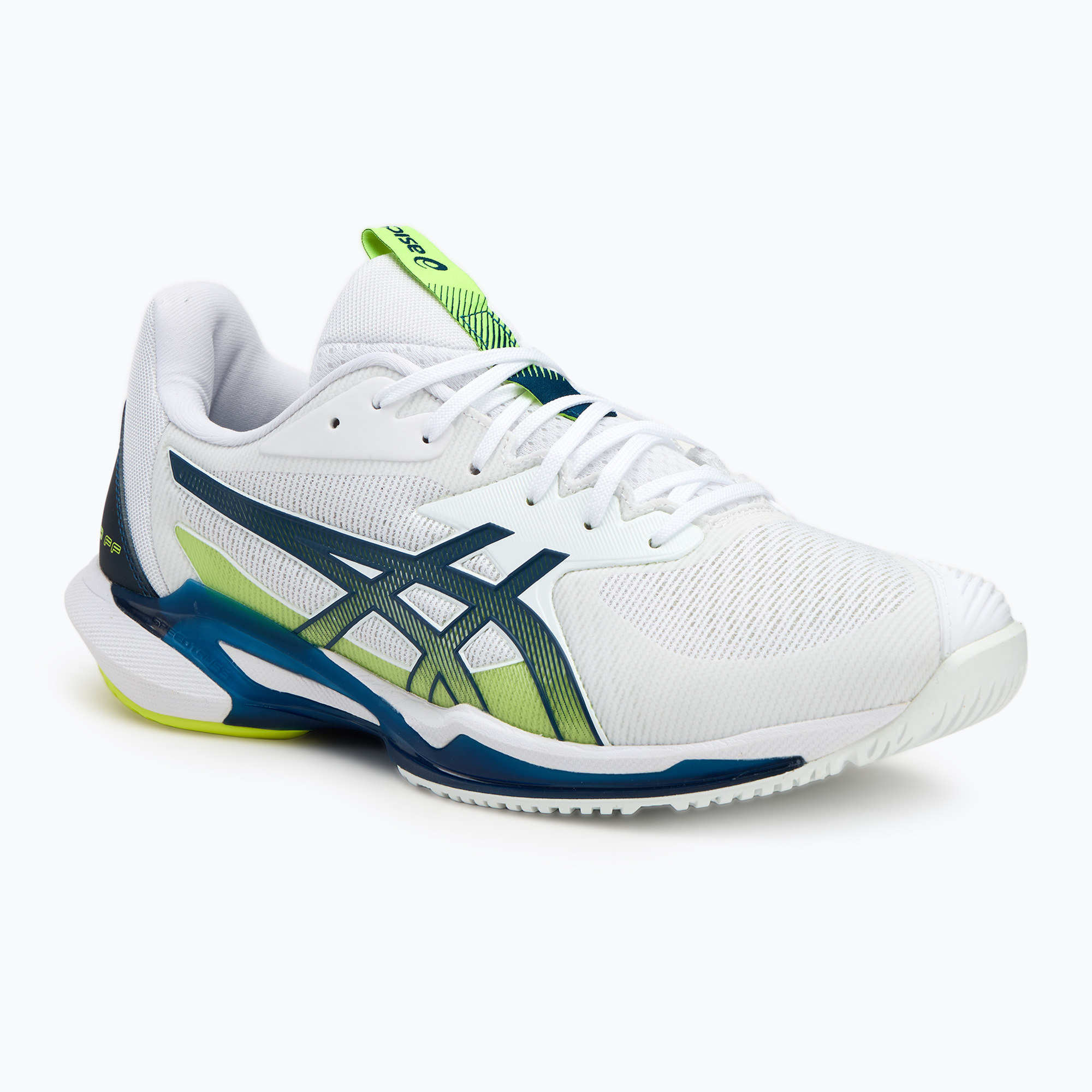 Buty do tenisa męskie ASICS Solution Speed FF 3 white/ mako blue | WYSYŁKA W 24H | 30 DNI NA ZWROT