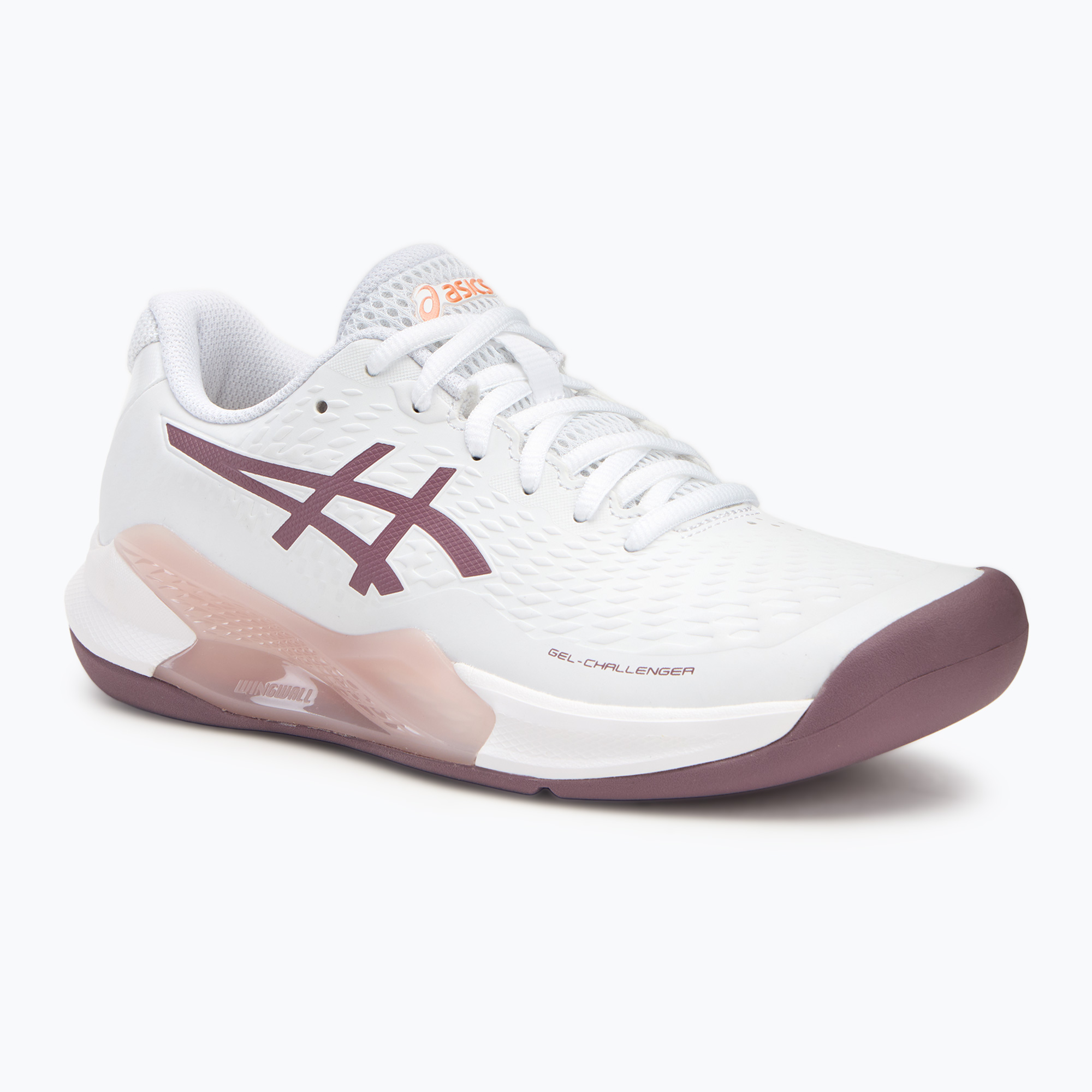 Buty do tenisa damskie ASICS Gel-Challenger 14 Indoor W white/dusty mauve | WYSYŁKA W 24H | 30 DNI NA ZWROT