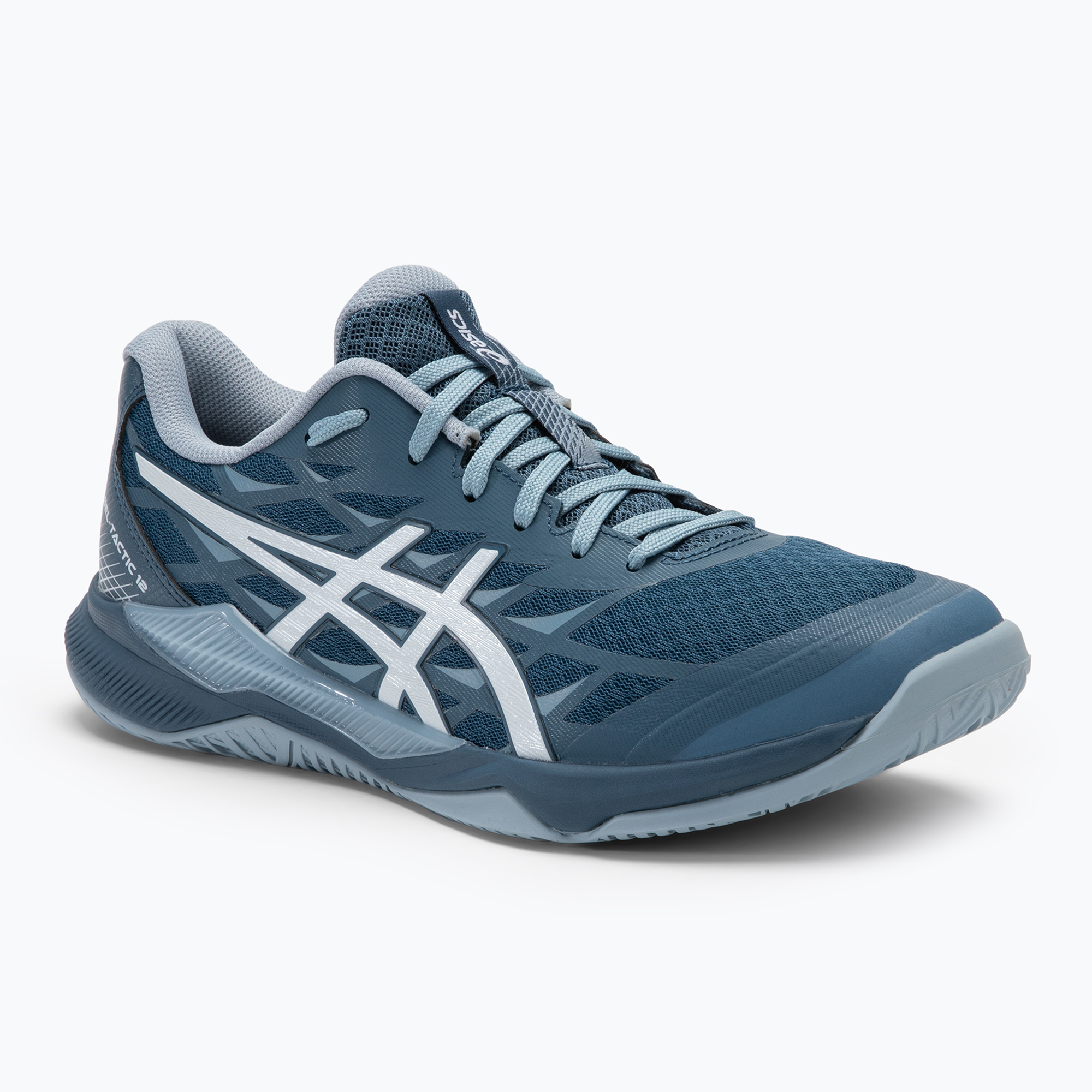 Buty męskie ASICS Gel-Tactic 12 vintage indigo/white | WYSYŁKA W 24H | 30 DNI NA ZWROT