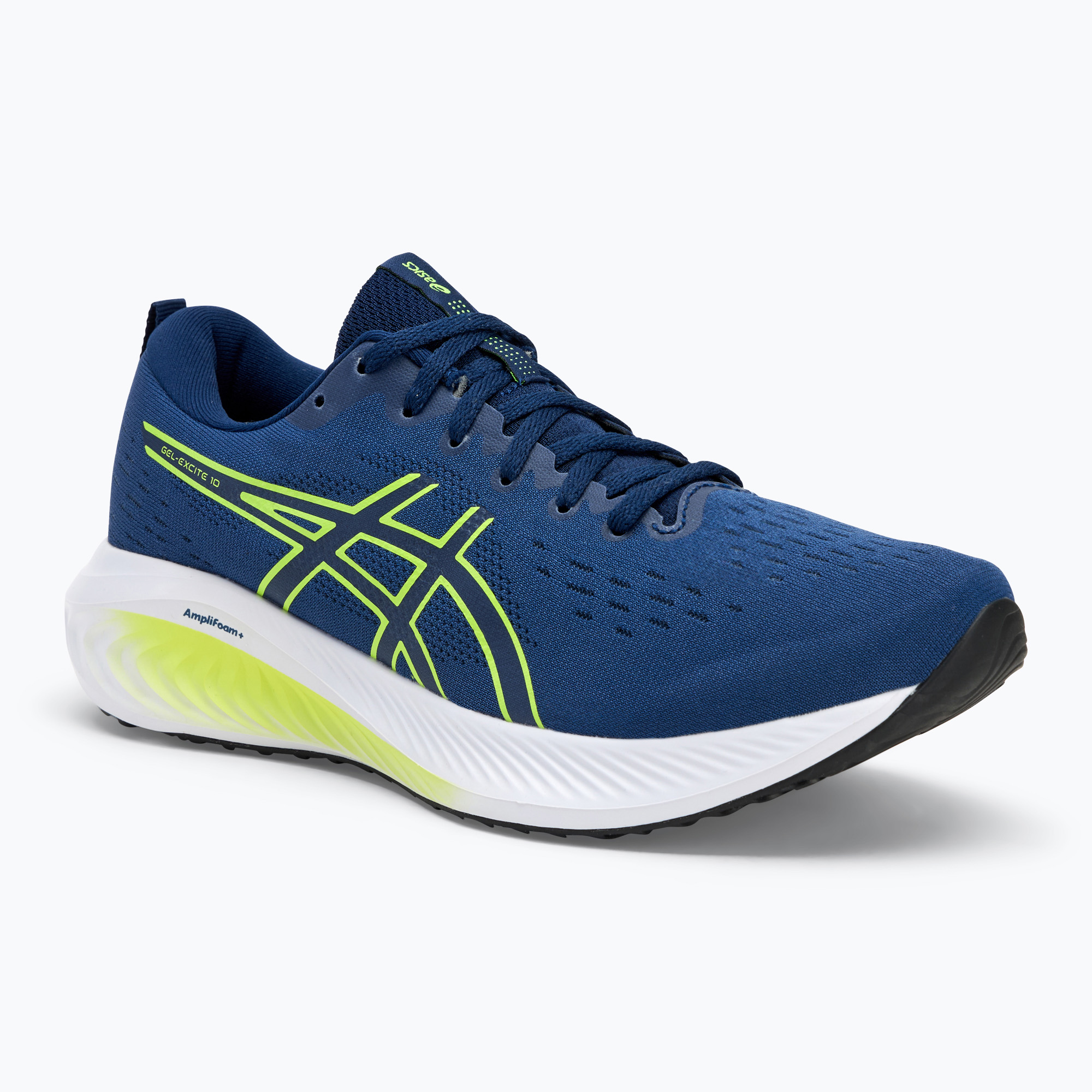 Buty do biegania męskie ASICS Gel-Excite 10 blue expanse/safety yellow | WYSYŁKA W 24H | 30 DNI NA ZWROT