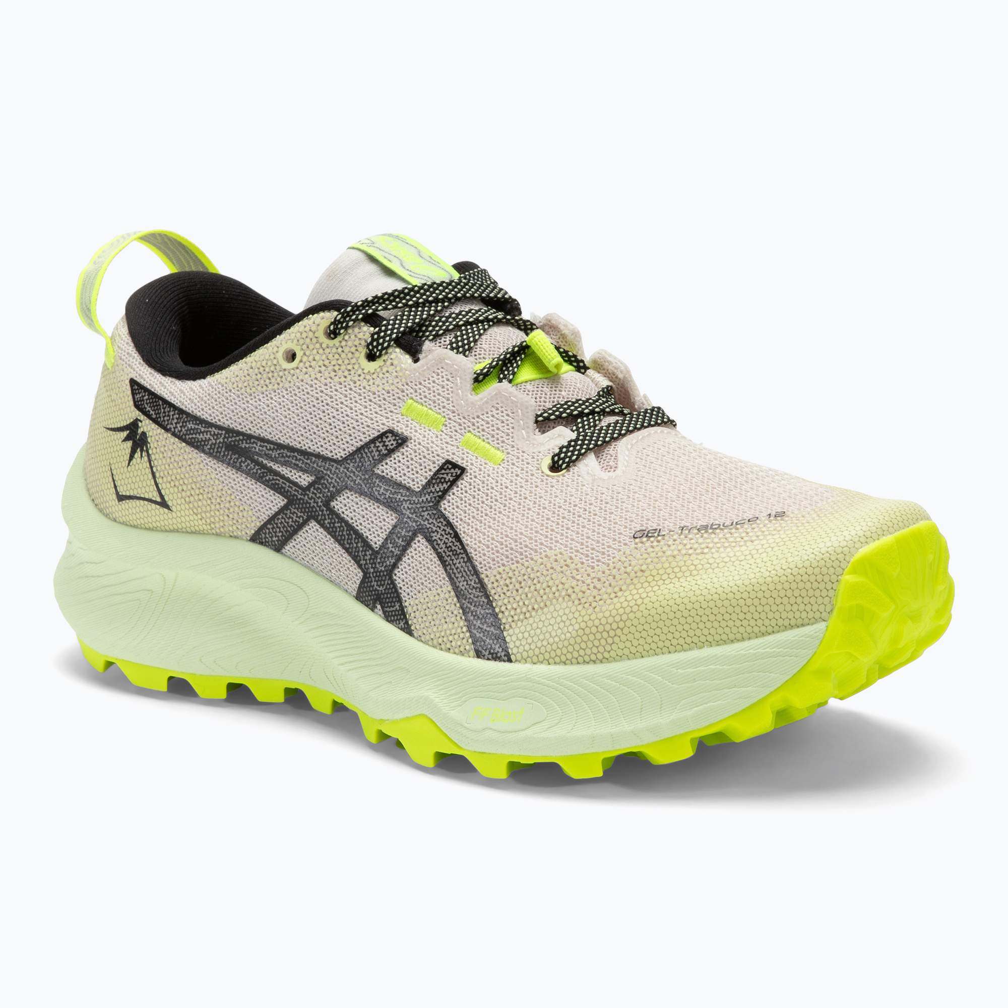 Buty do biegania damskie ASICS Gel-Trabuco 12 oatmeal/black | WYSYŁKA W 24H | 30 DNI NA ZWROT