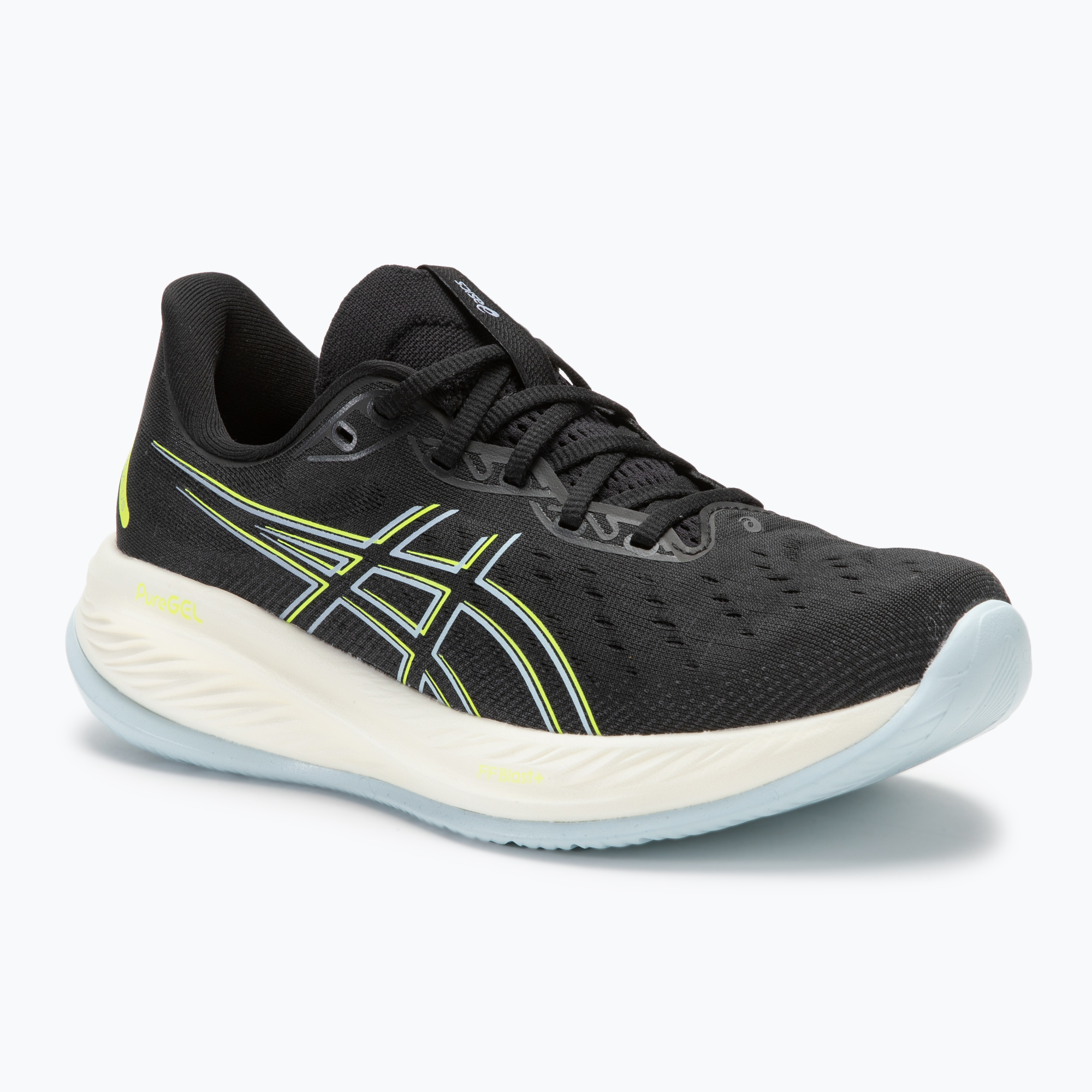 Buty do biegania męskie ASICS Gel-Cumulus 26 black/safety yellow | WYSYŁKA W 24H | 30 DNI NA ZWROT