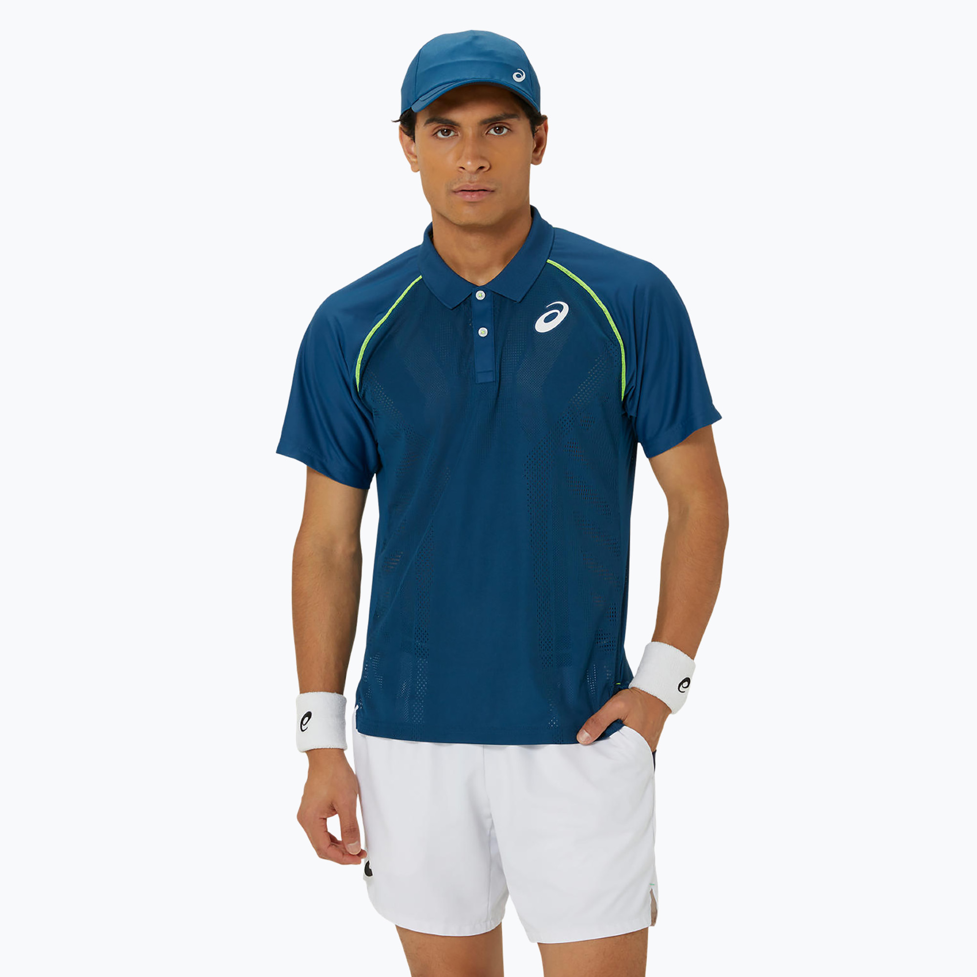 Koszulka polo tenisowa męska ASICS Match Actibreeze Polo mako blue | WYSYŁKA W 24H | 30 DNI NA ZWROT