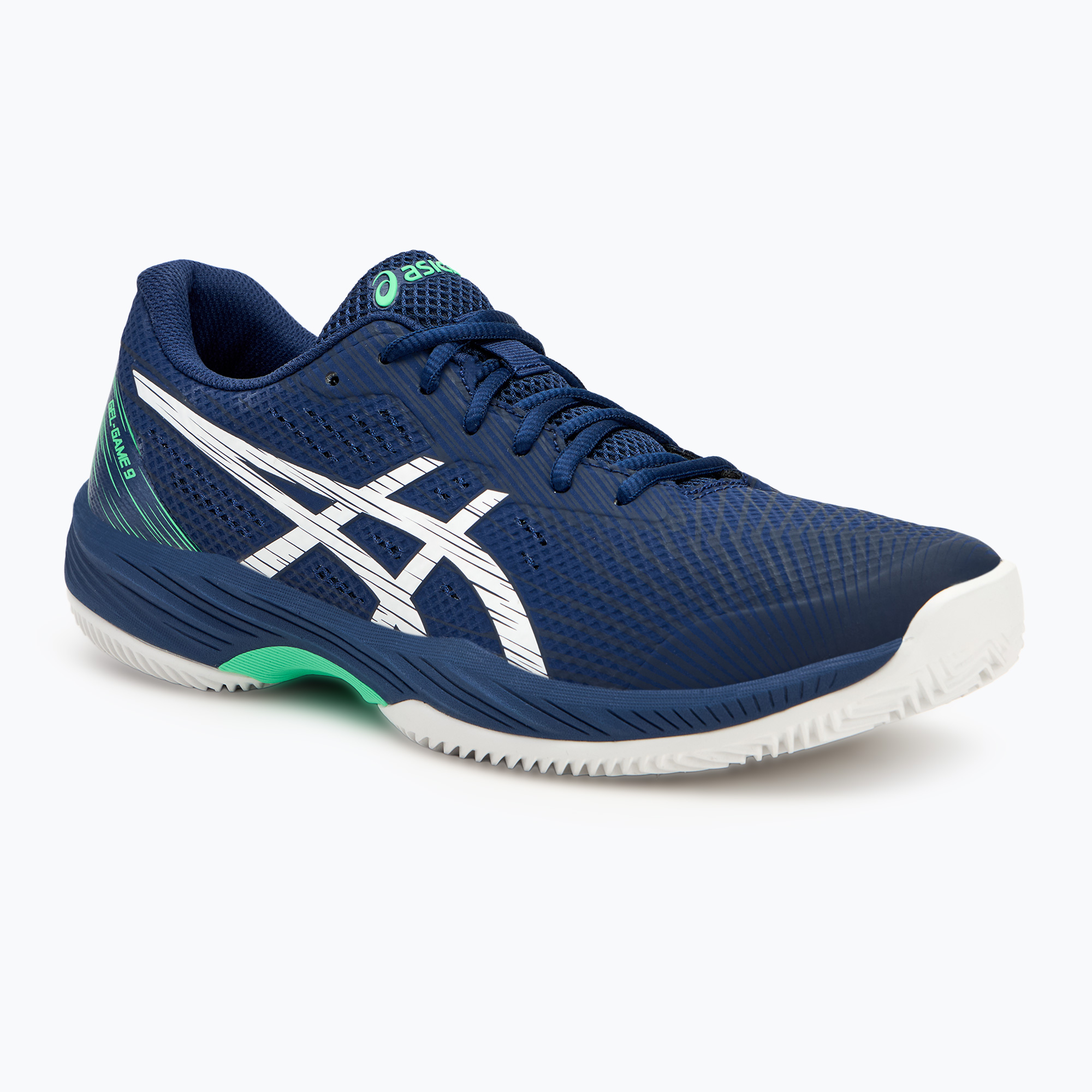 Buty do tenisa męskie ASICS Gel-Game 9 Clay/OC blue expanse/white | WYSYŁKA W 24H | 30 DNI NA ZWROT