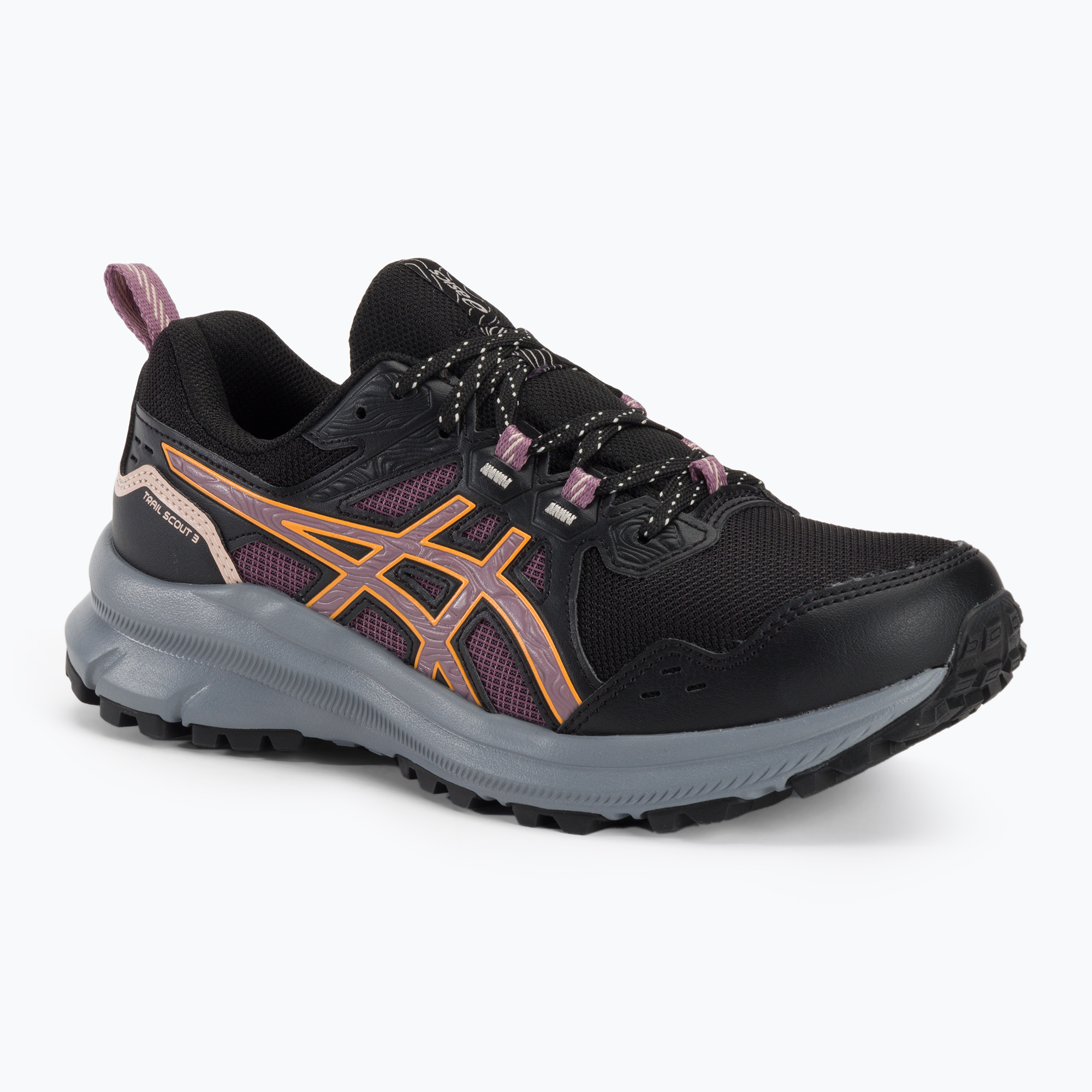 Buty do biegania damskie ASICS Trail Scout 3 black/dusty mauve | WYSYŁKA W 24H | 30 DNI NA ZWROT